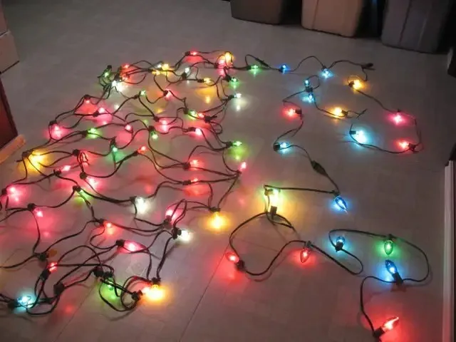 COMPLETE Christmas Tree, Lights, Decorations, and Ornaments image indicator(5)