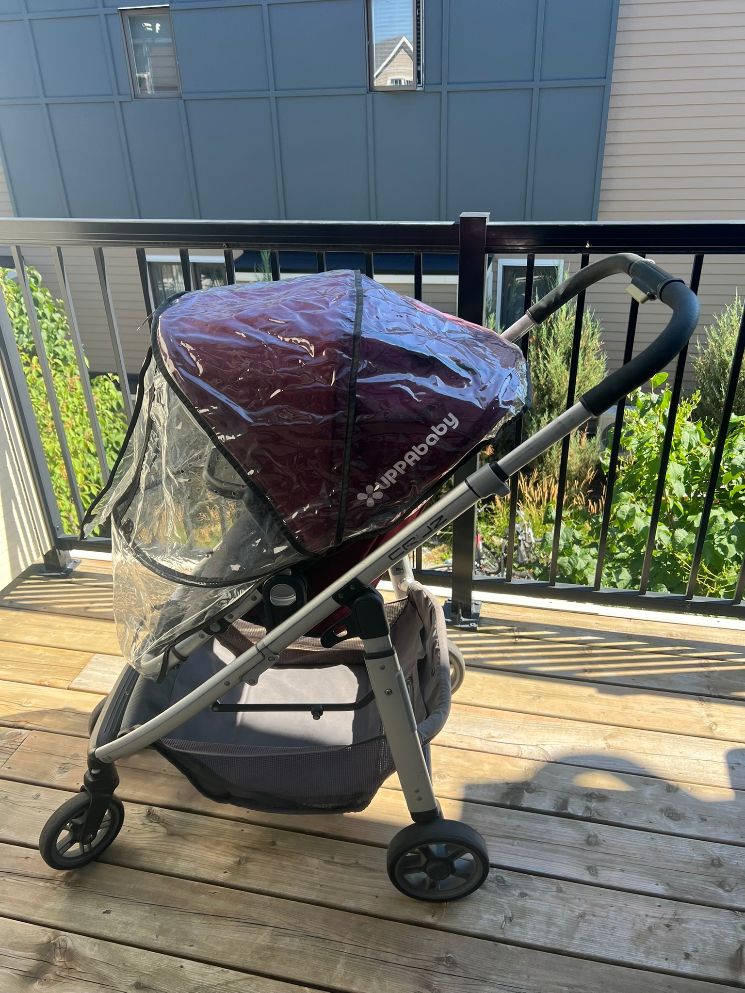 UPPAbaby Cruz Stroller –Rain / Mosquito Cover + Piggyback board - photo 5