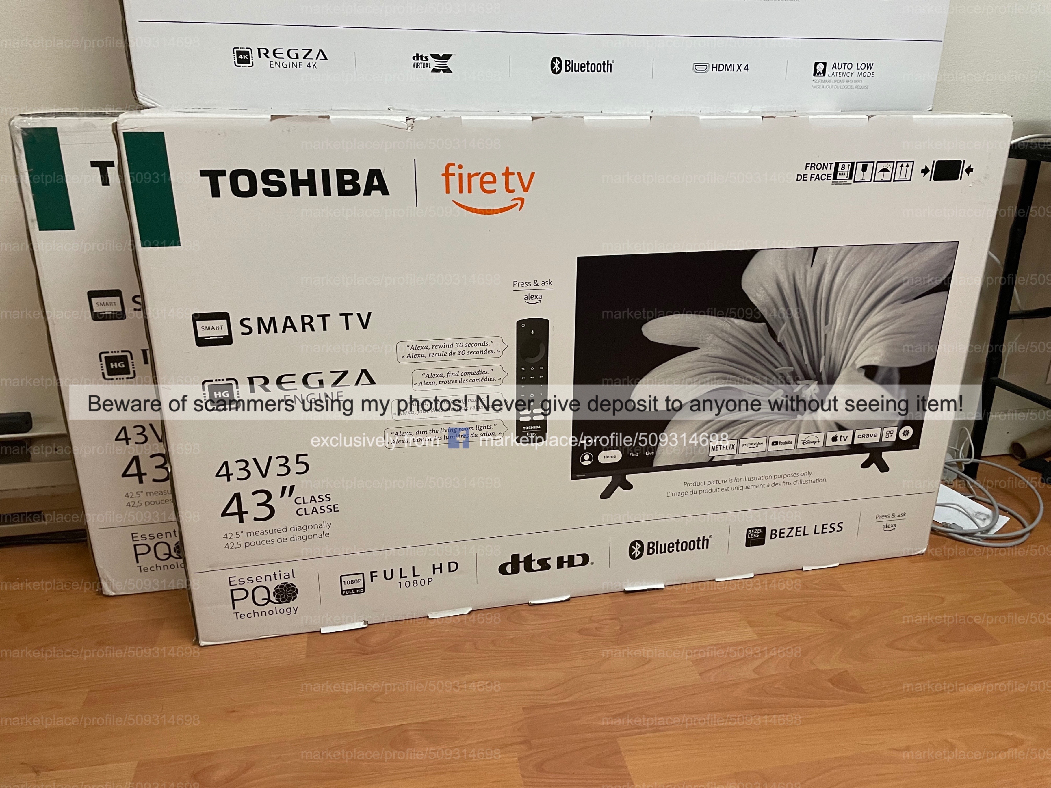 Toshiba 43" 43V35MC 1080p HD LED Vidaa Smart TV > BRAND NEW!
