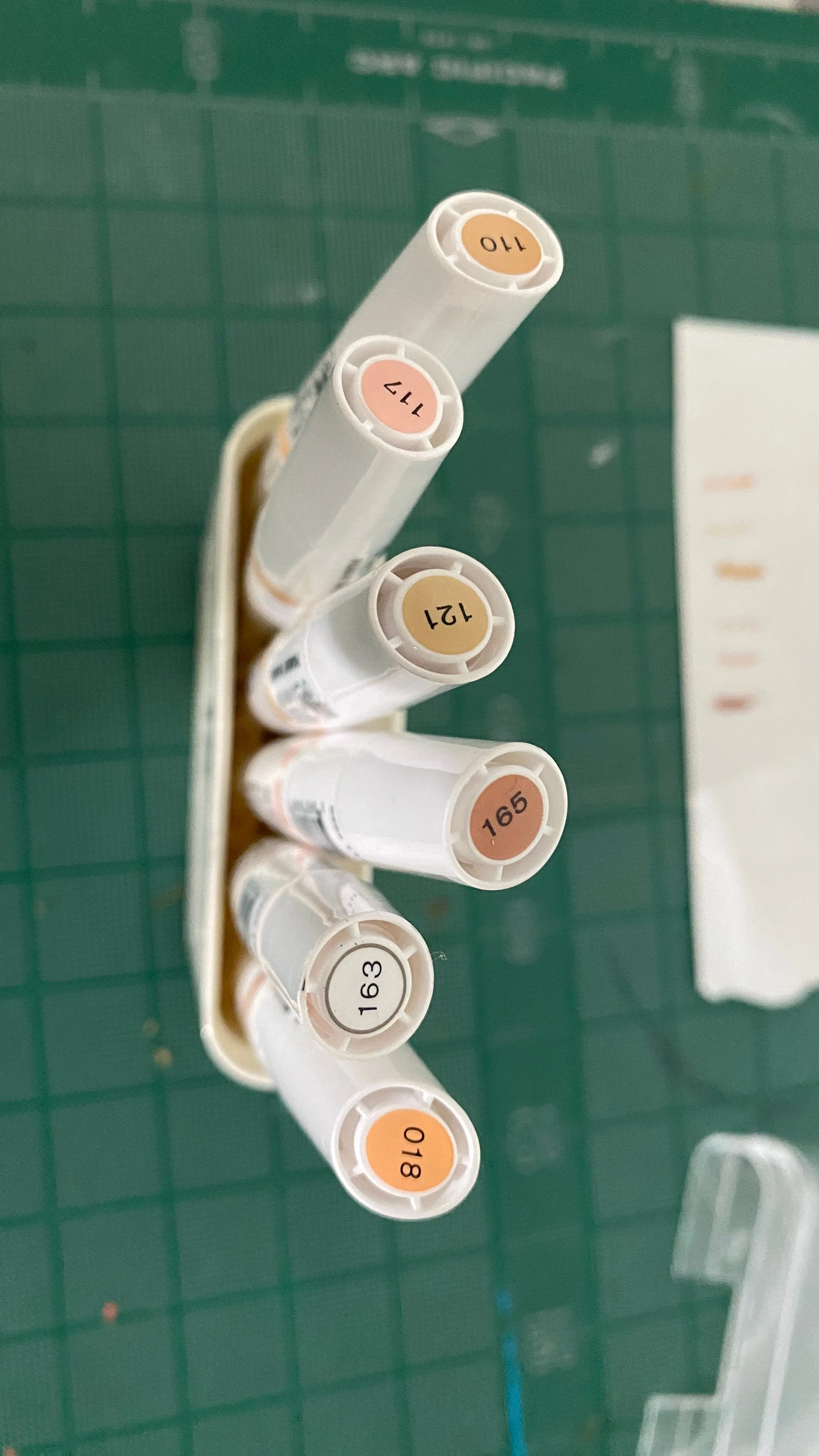 Professional Artist Markers- double sided image indicator(5)