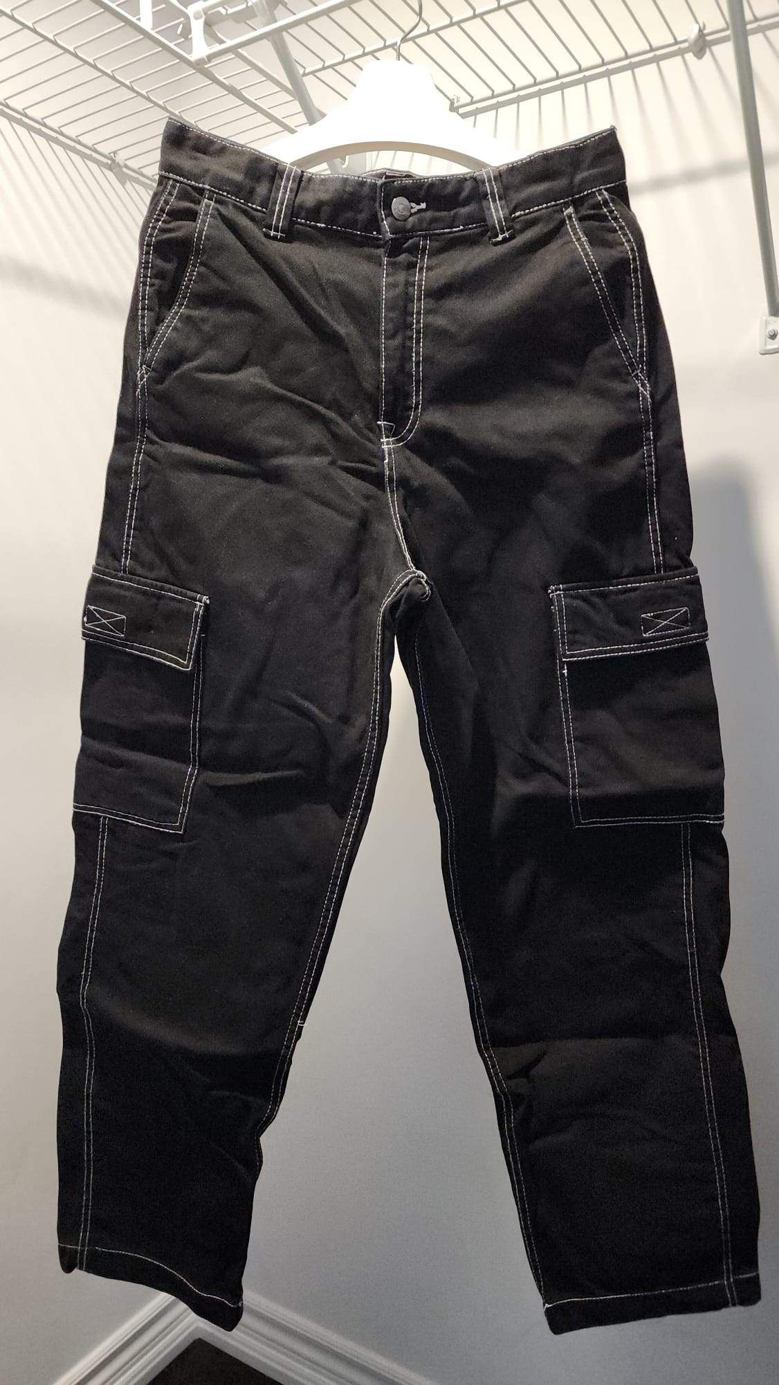 Bershka - Wide Cargo Pants - Size 29 (sizing in description)