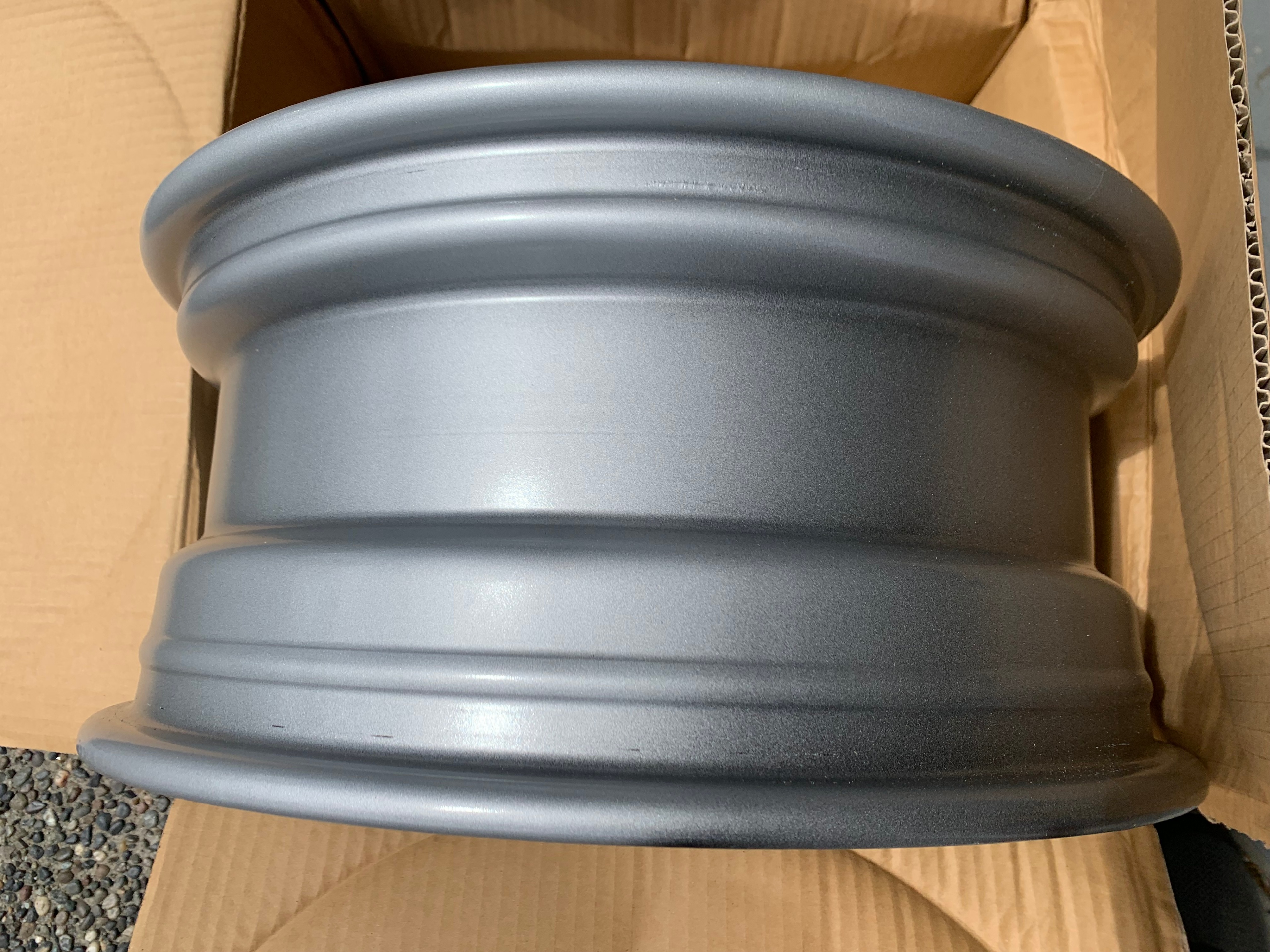 Set of Brand New OEM factory 17X7" et50 Silver rims Mazda CX5 - photo 4