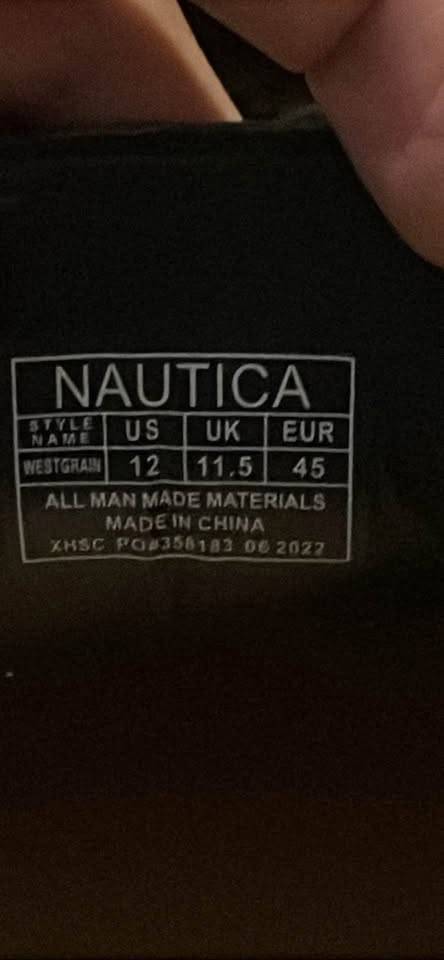 New Nautica casual shoes men size 12 - photo 3