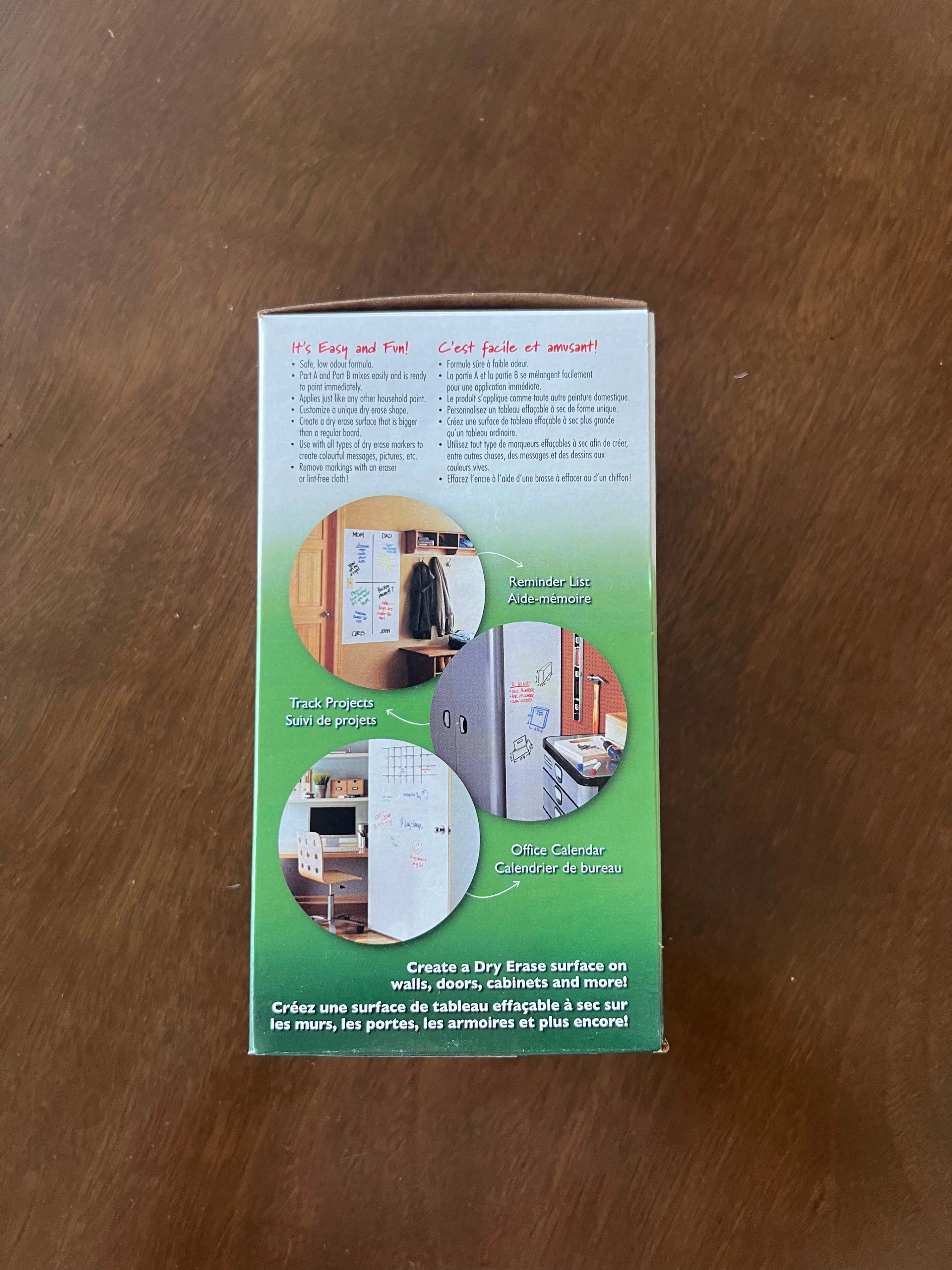 Rust-Oleum Specialty Dry Erase Paint Kit in White, 473 mL image indicator(3)