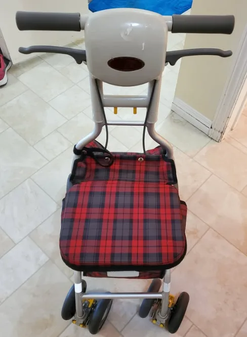 Walking aids Foldable, easy to sit on and rest. Made in Japan thumbnail