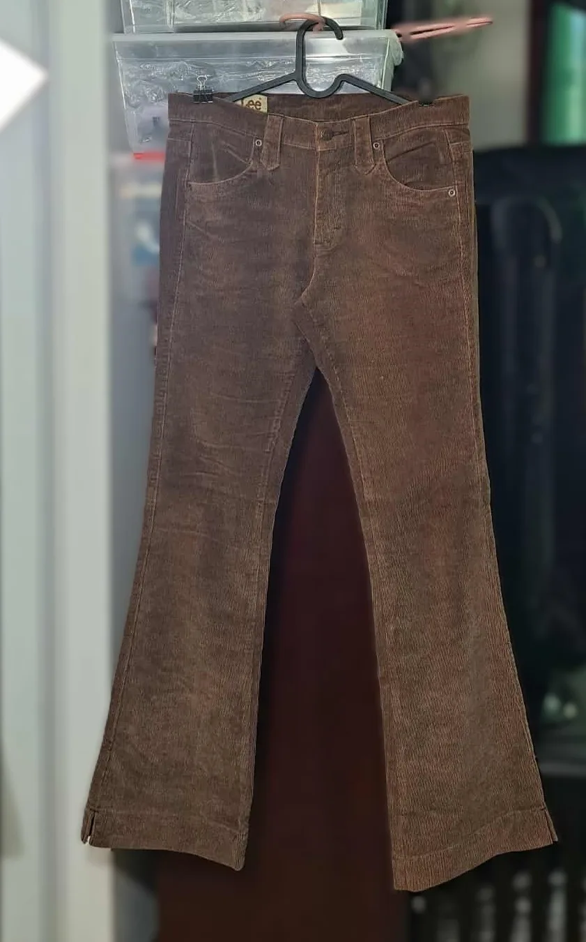 Lee Corduroy Flares Retro Pants🥕 thumbnail