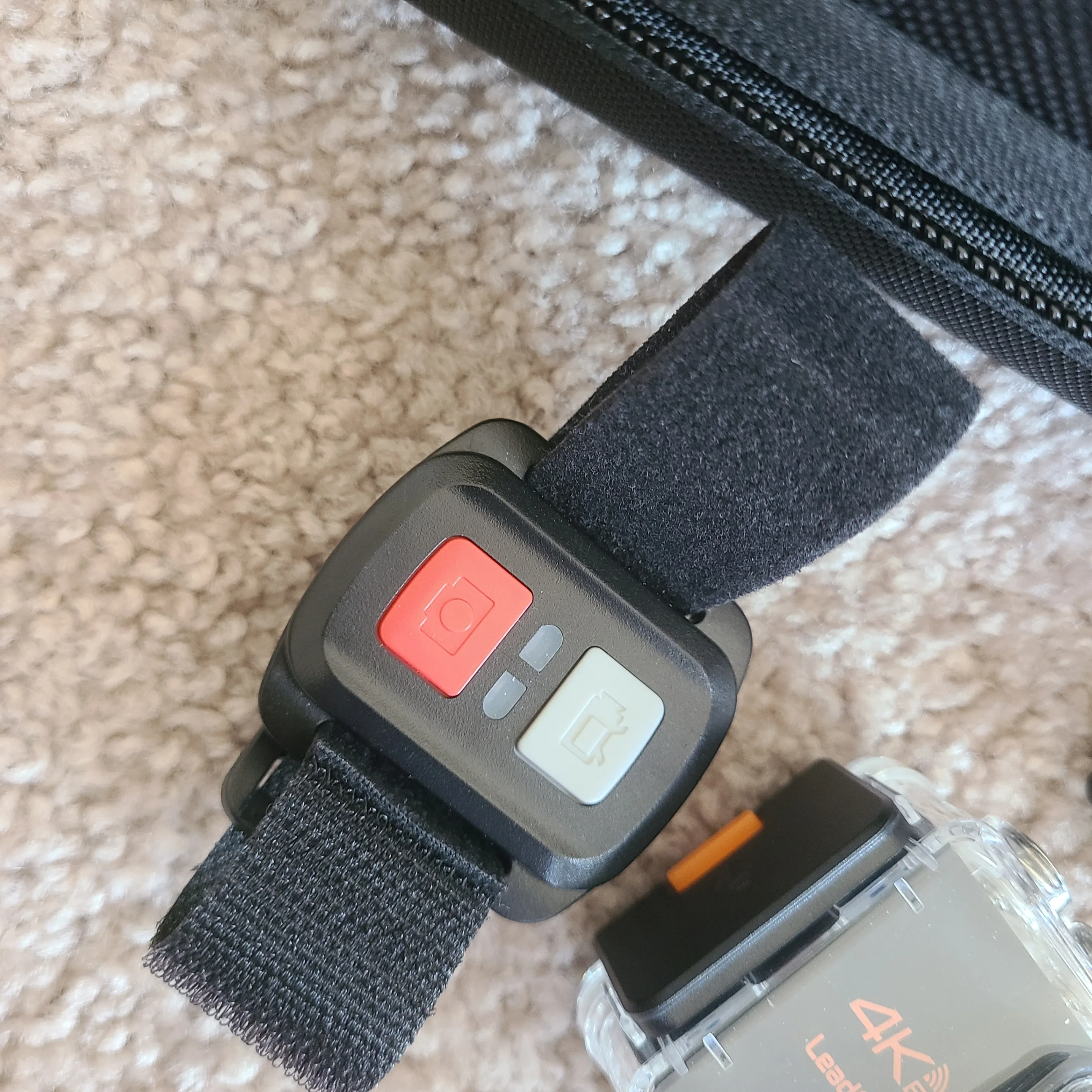 LeadEdge 4K Action Camera with full set of gears image indicator(7)