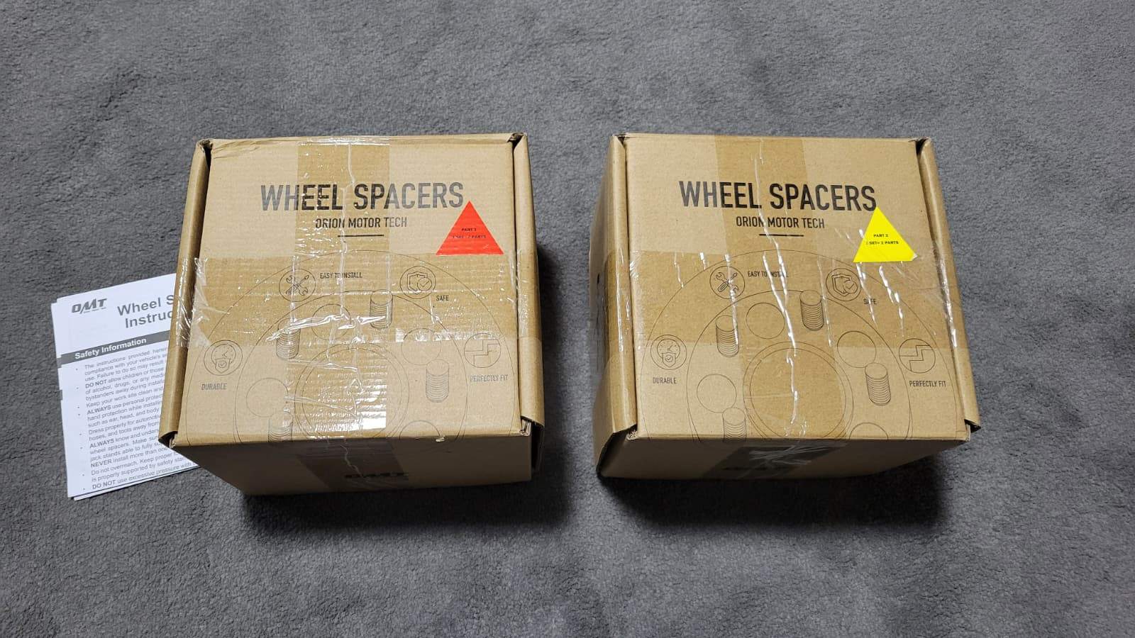 BRAND NEW: 2" Wheel Spacer Adapters, 6x5.5" - 6x5.5" M14x1.5,Blk - photo 5