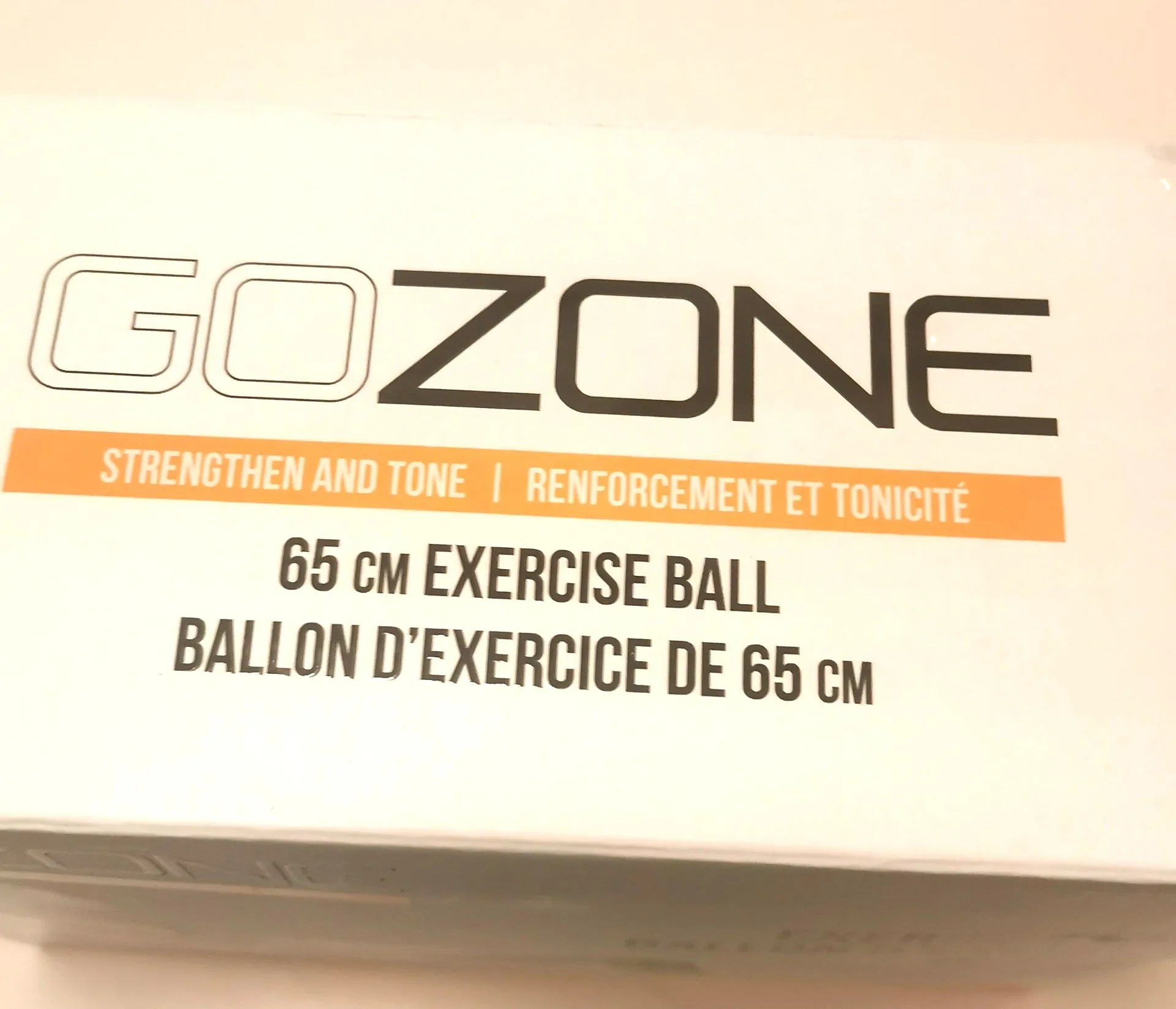 Exercise Ball GOZONE 65cm for people five foot 6 to five foot 11 image indicator(10)