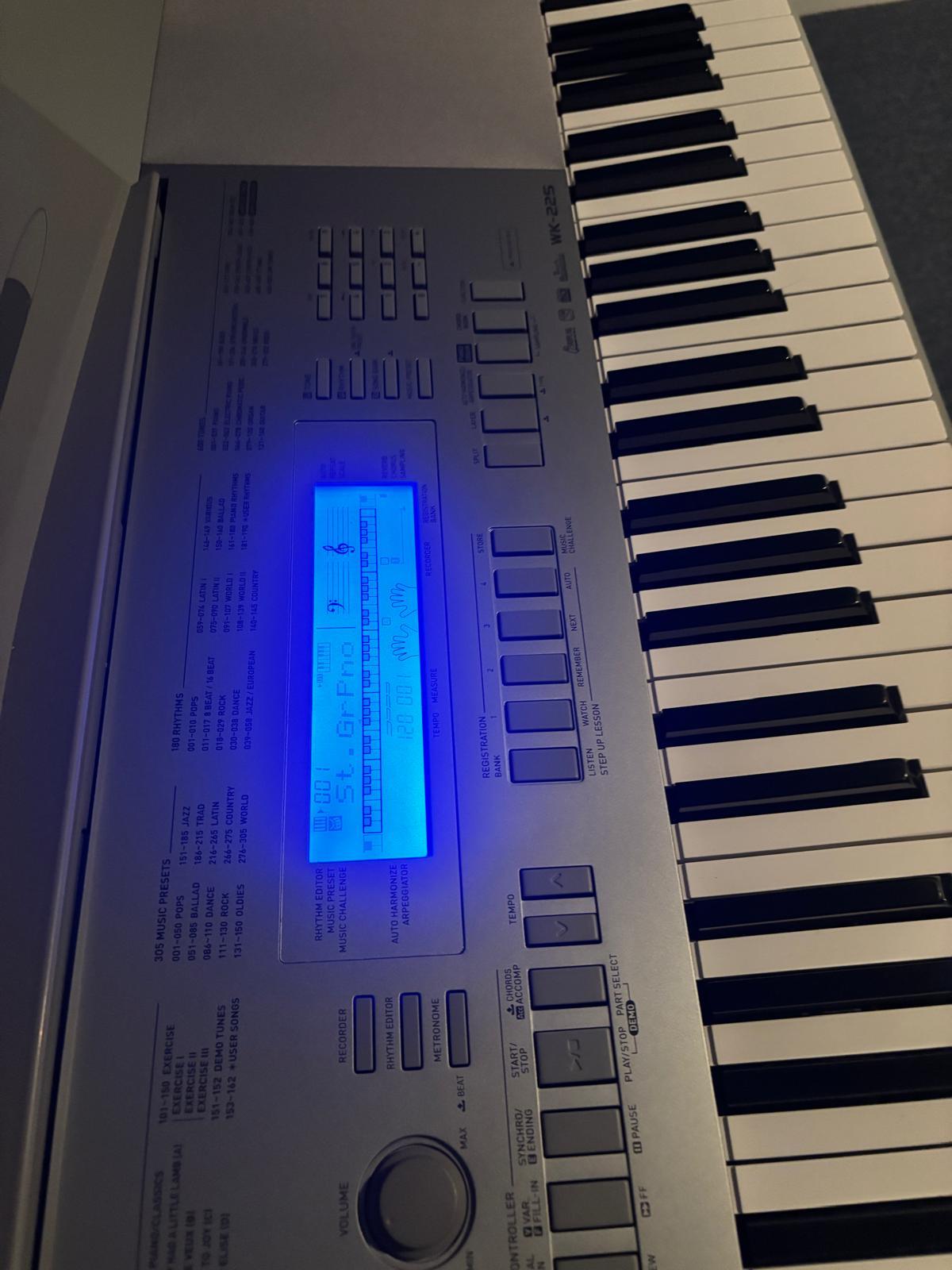 Casio WK-225 Keyboard with Stand - photo 4