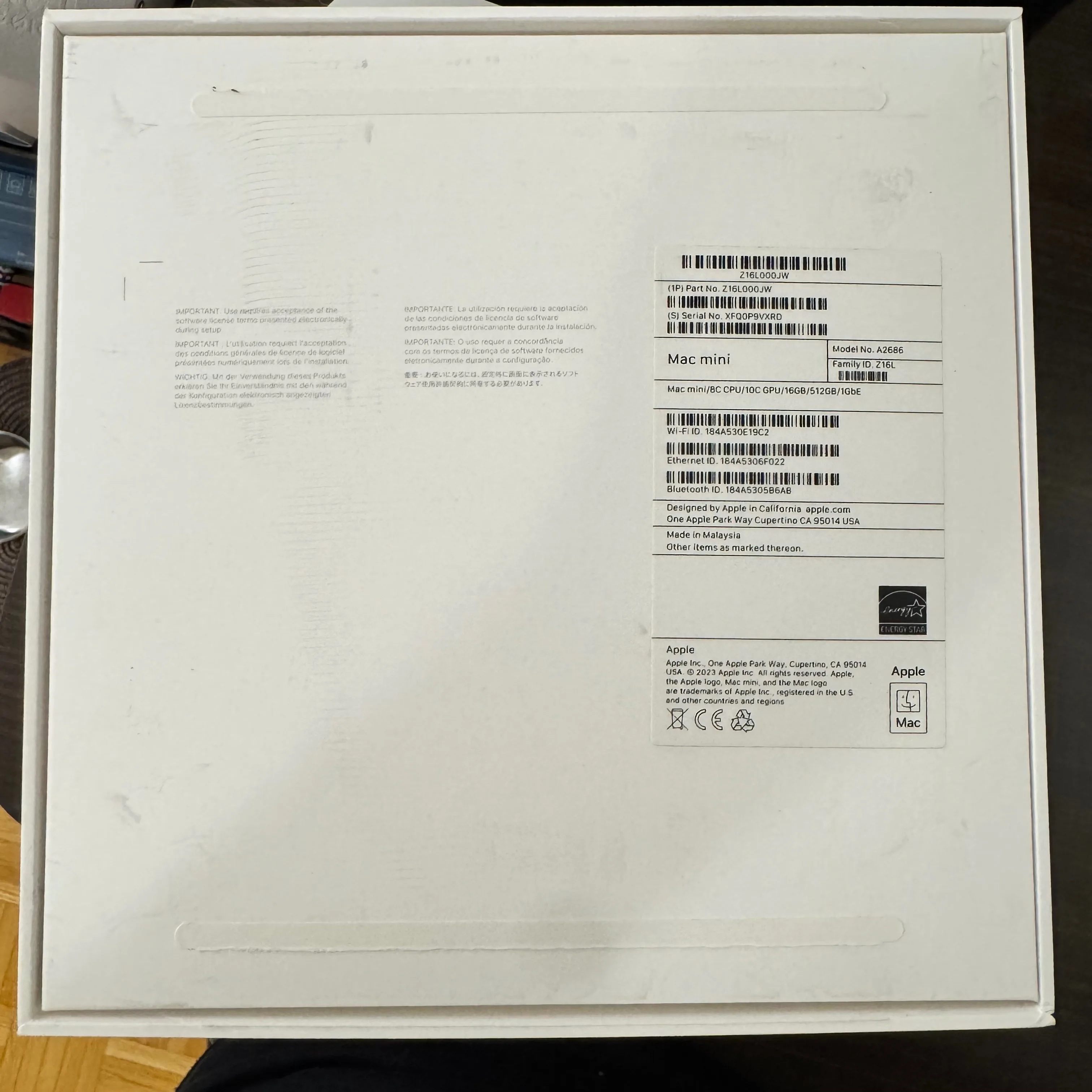 Mac Mni M2 (2023) 16GB/512GB image indicator(2)