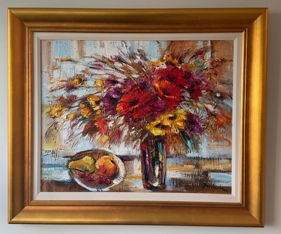Original Oil Painting by Ukrainian-Israeli Artist Michael Milkin