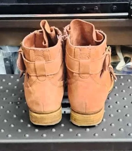 Steve Madden Genuine Leather Women's Buckled Boot image indicator(4)