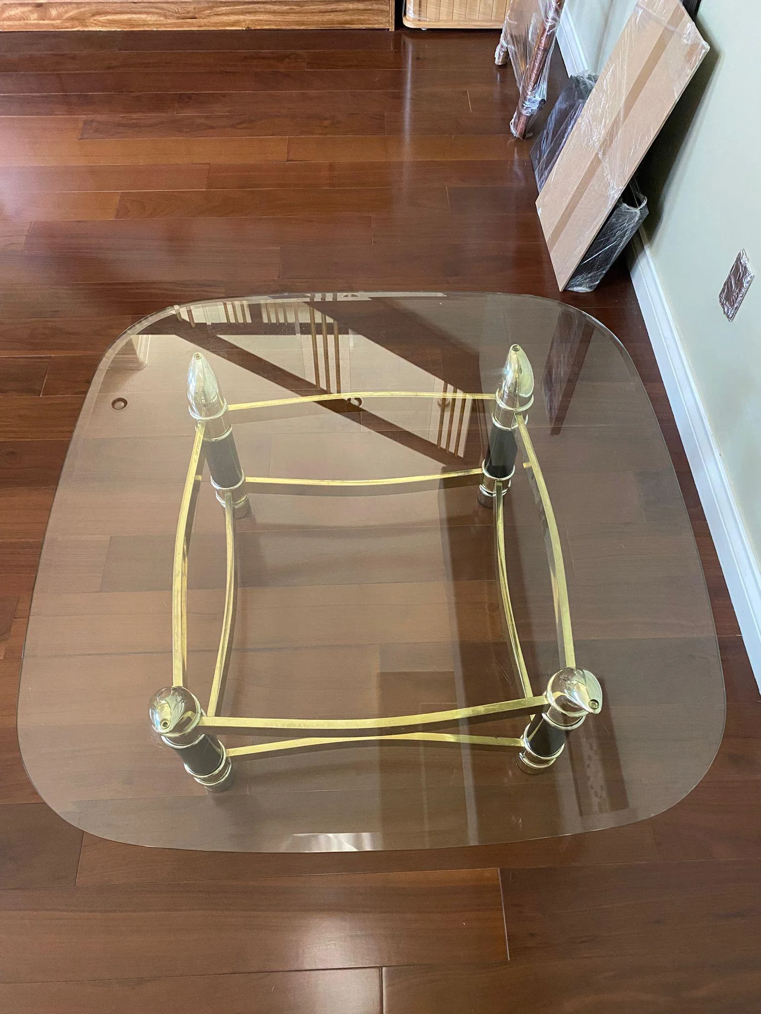 Square Classic Top Coffee Glass Table 36 x 36 x 15H" image indicator(8)