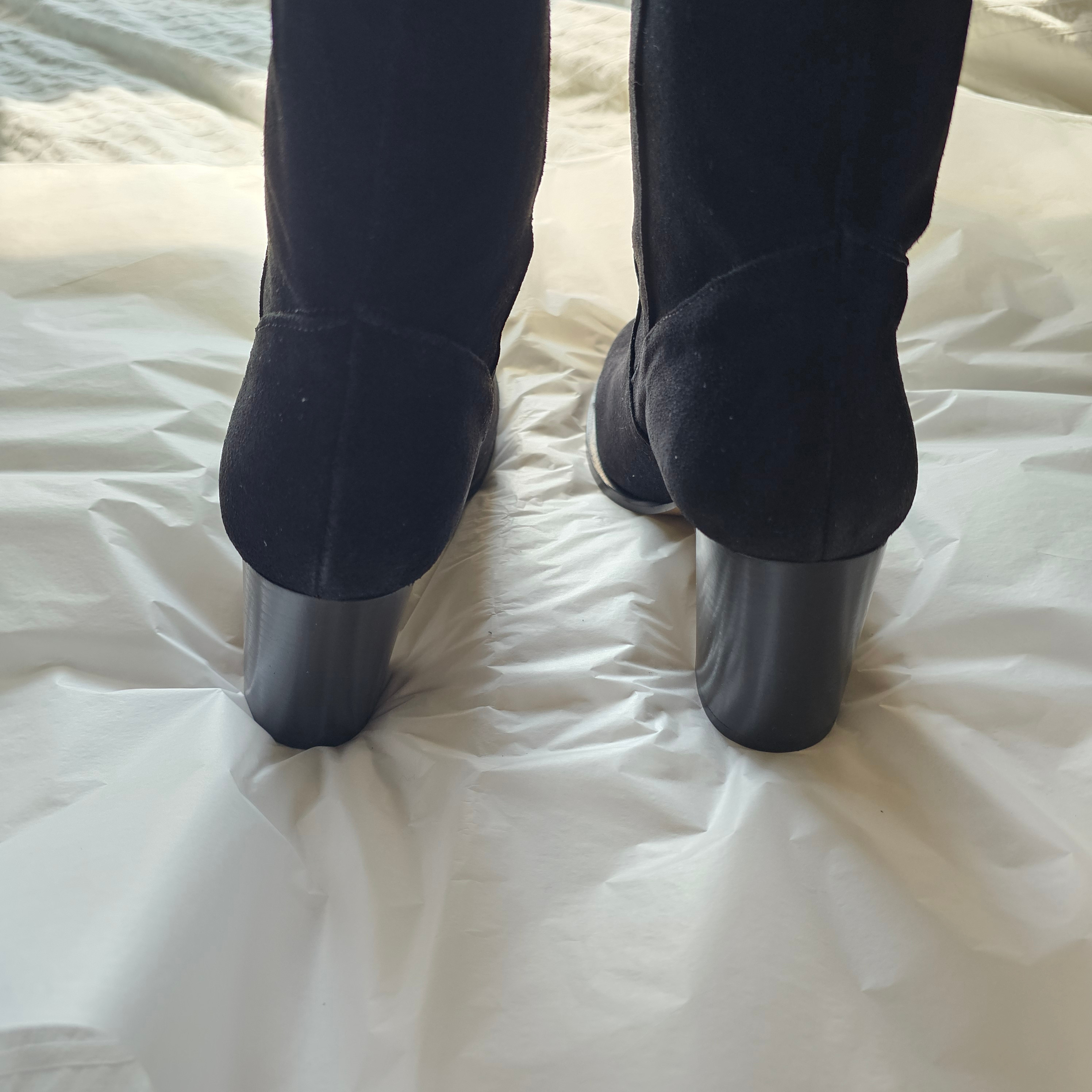 New Topshop Over The Knee Suede Boots-2014-Black-UK5/38EU/7.5US - photo 5