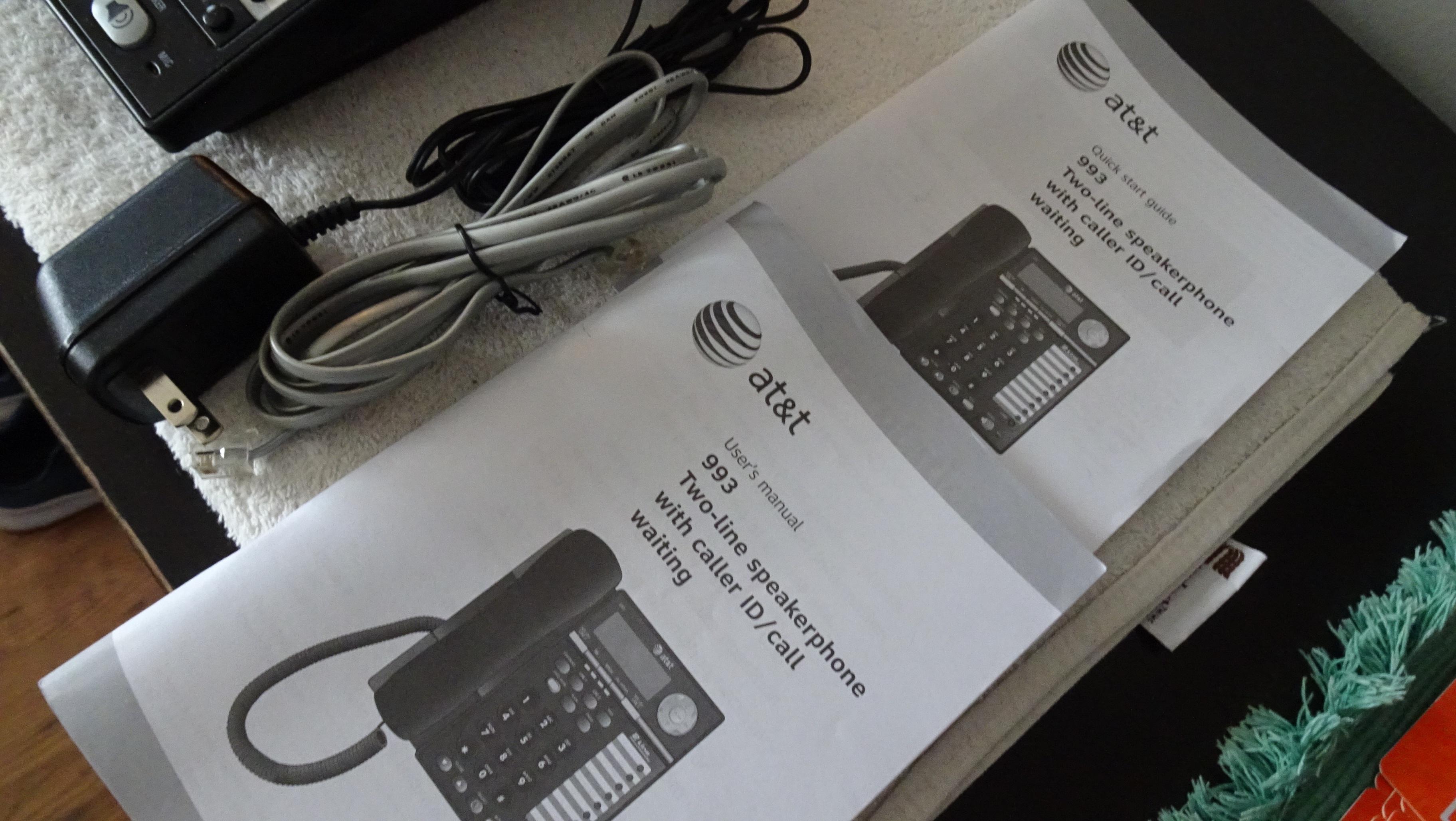 AT&T 2 Line Telephone - photo 4