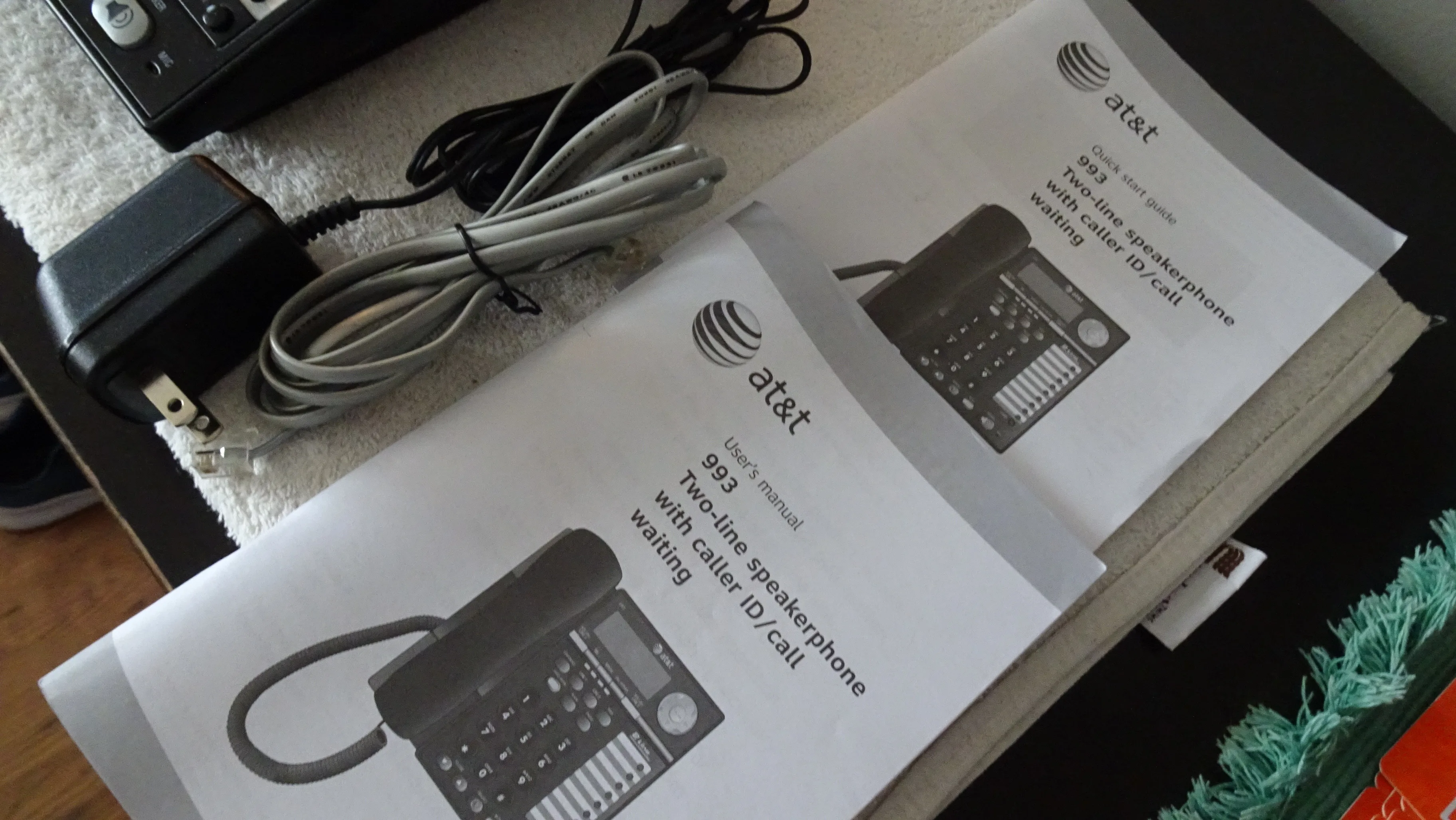 AT&T 2 Line Telephone image indicator(4)
