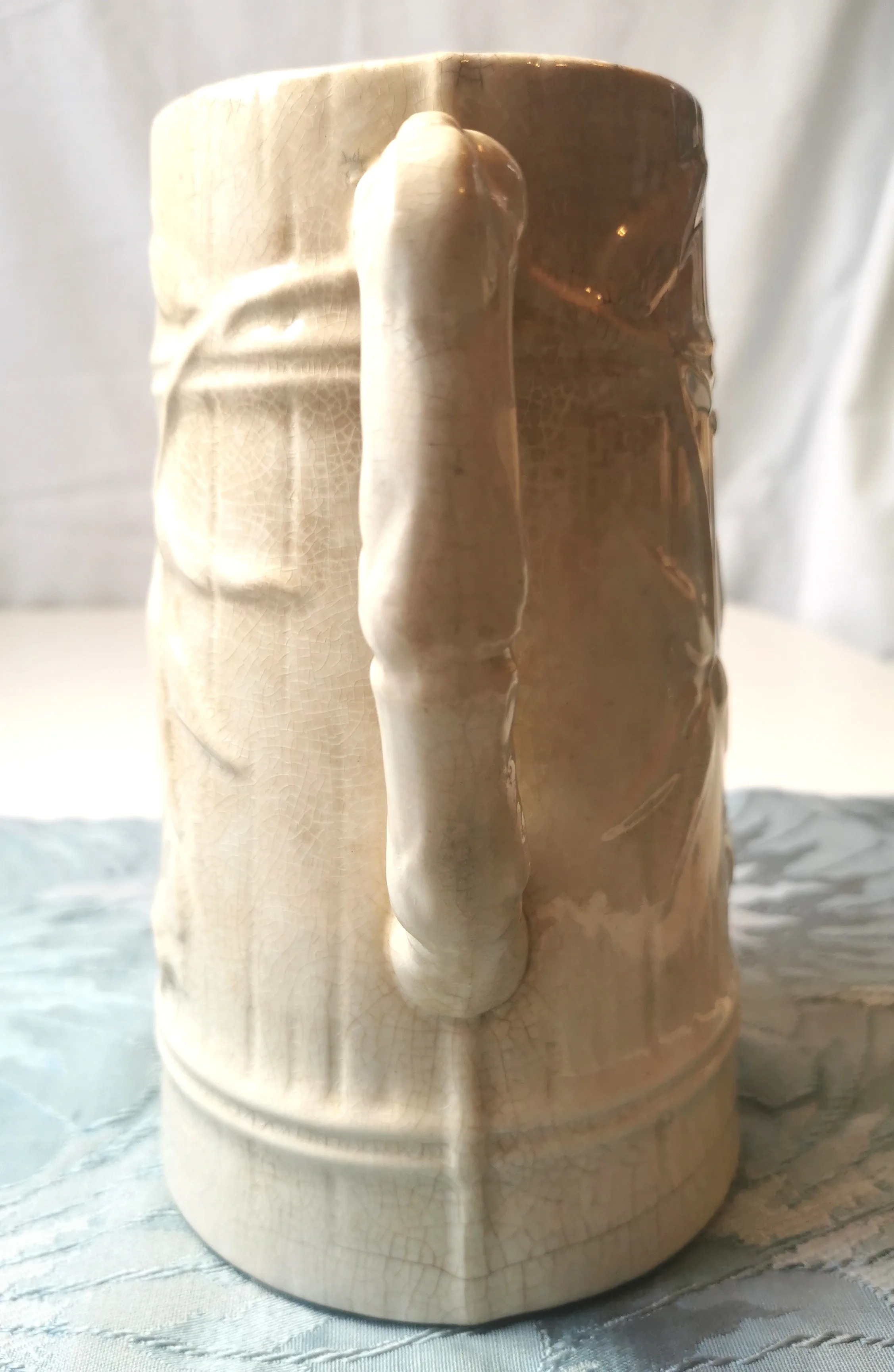 Victorian Pitcher Leaf/ Vine Design Kitchen Jug   Antique image indicator(8)