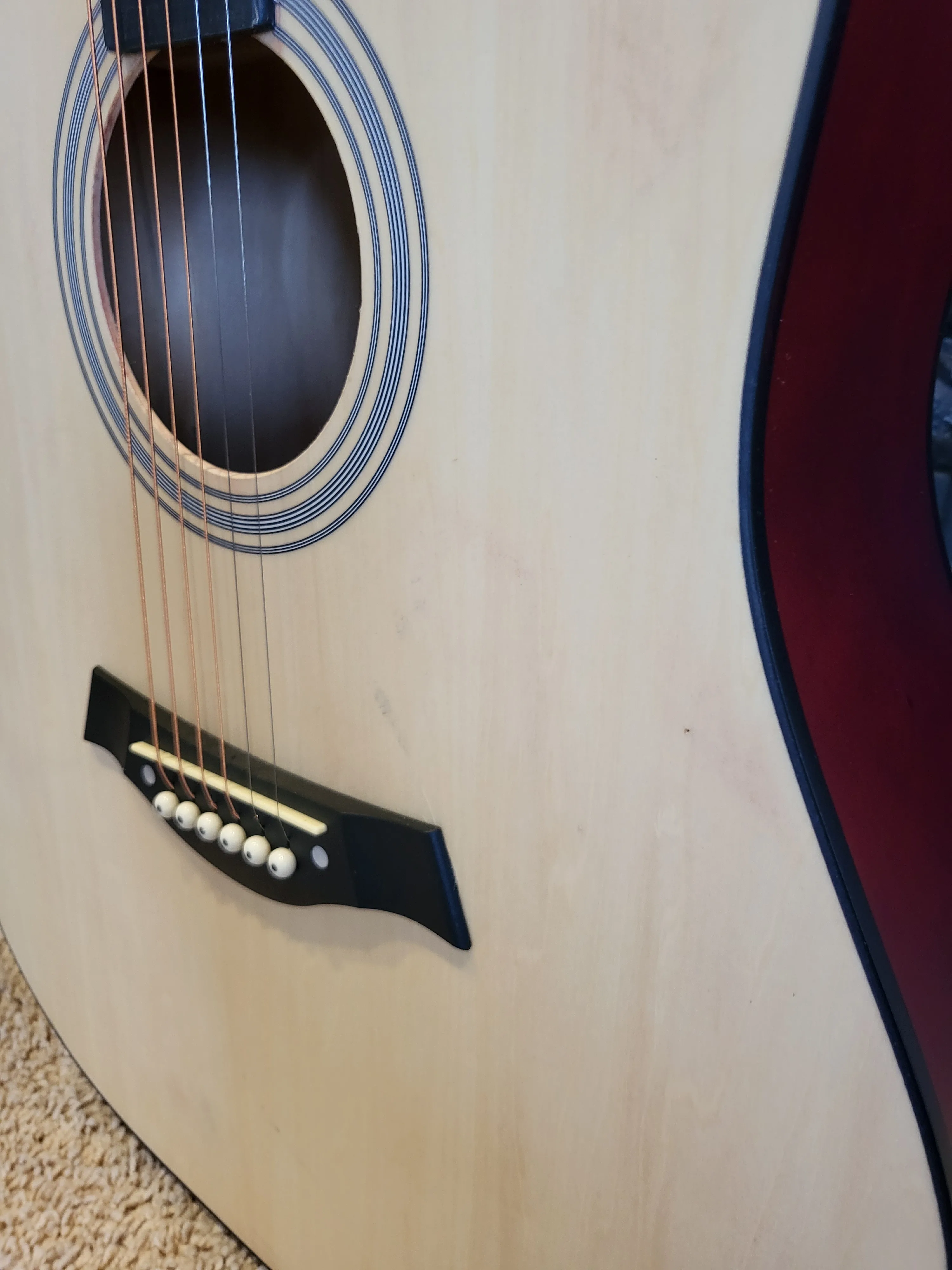 Acoustic Guitar for Beginners Natural Starter Package image indicator(3)