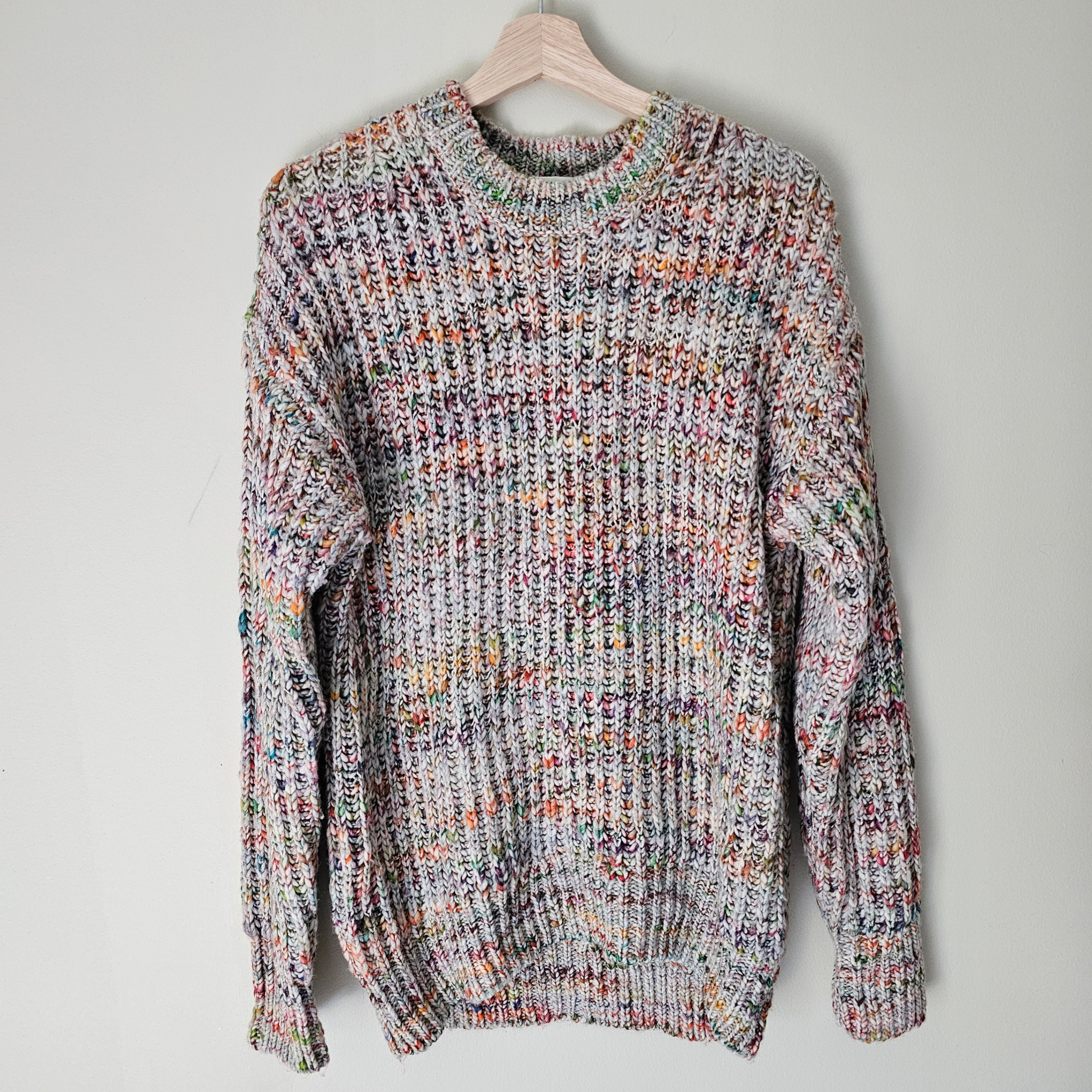 Aritzia Wilfred Free Retrograde Sweater - Primary Rainbow - Sz S
