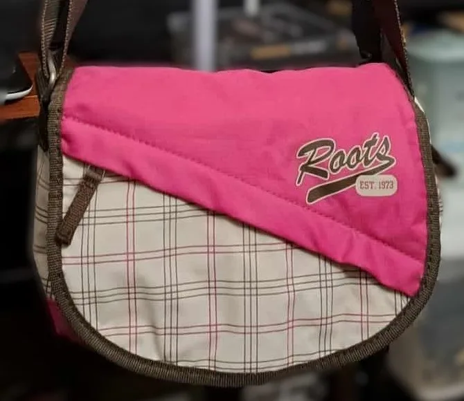 New Genuine Roots Canvas Crossbody Messenger Bag thumbnail
