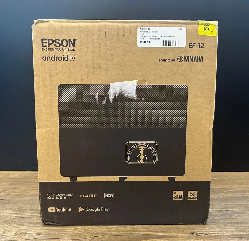Epson EpiqVision Mini EF12 Smart Streaming Laser Projector thumbnail