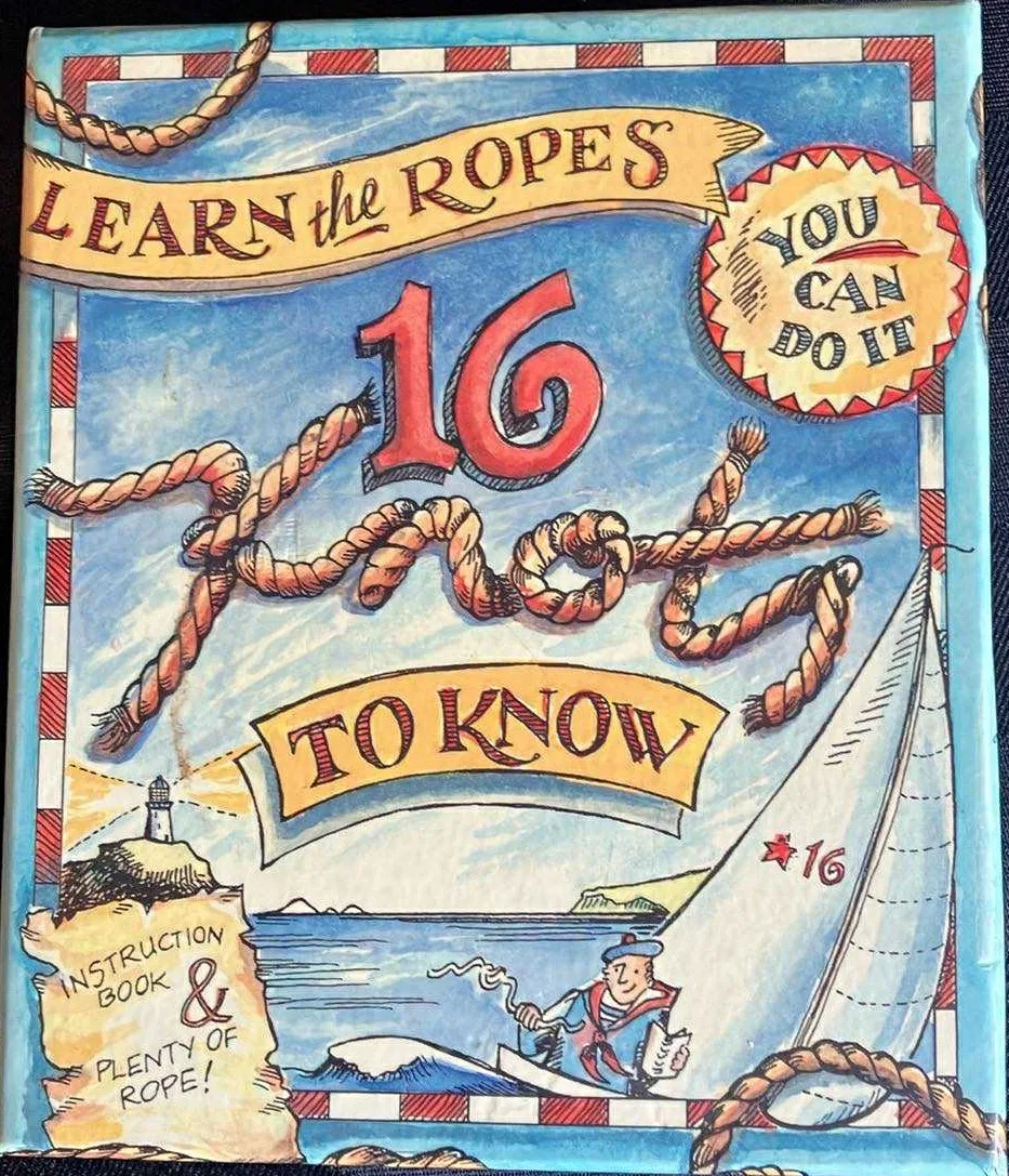 Learn The Ropes 16 - Instruction Book and Ropes to make Knots thumbnail
