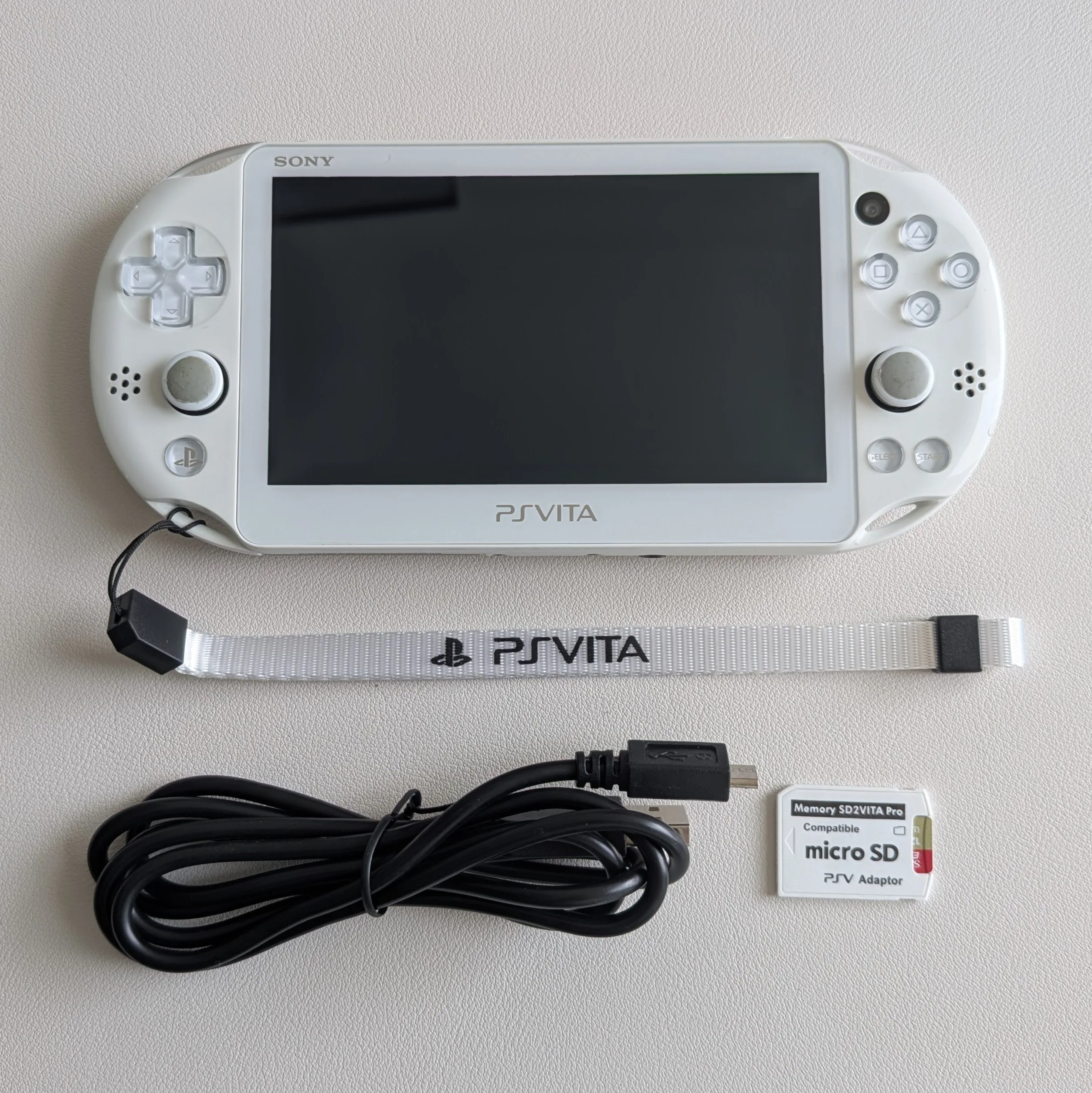 Sony PS Vita 2000 White Modded thumbnail