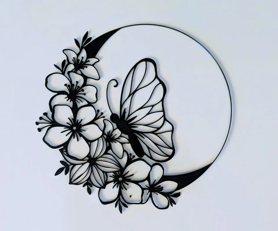 Butterfly & Floral Wall Art thumbnail