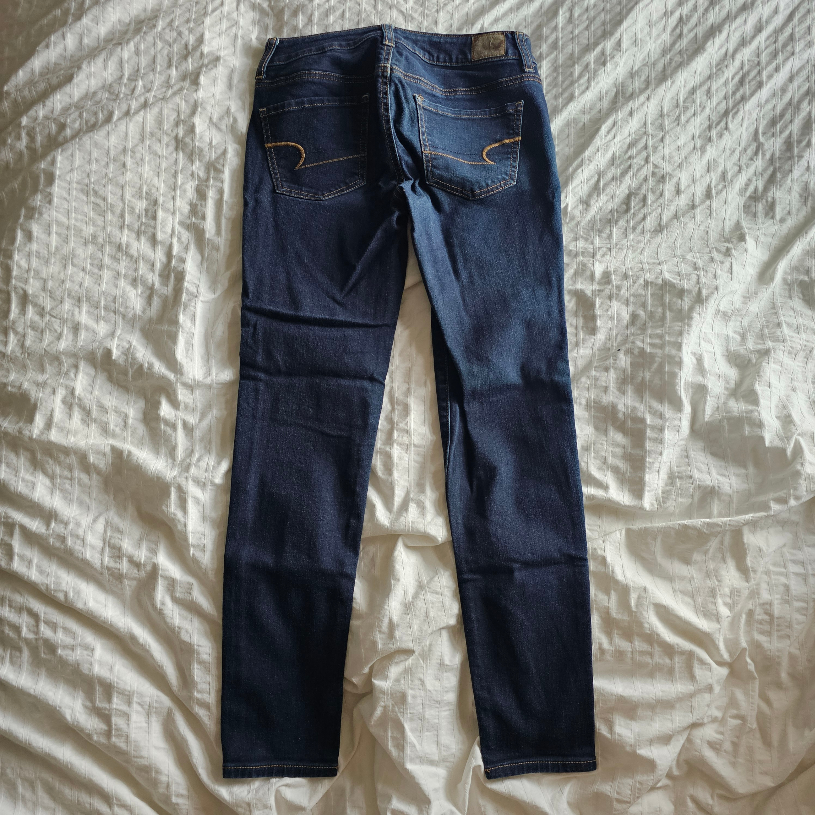 American Eagle Jeggings - 2014 - Dark Wash - Sz 0 Short - photo 3