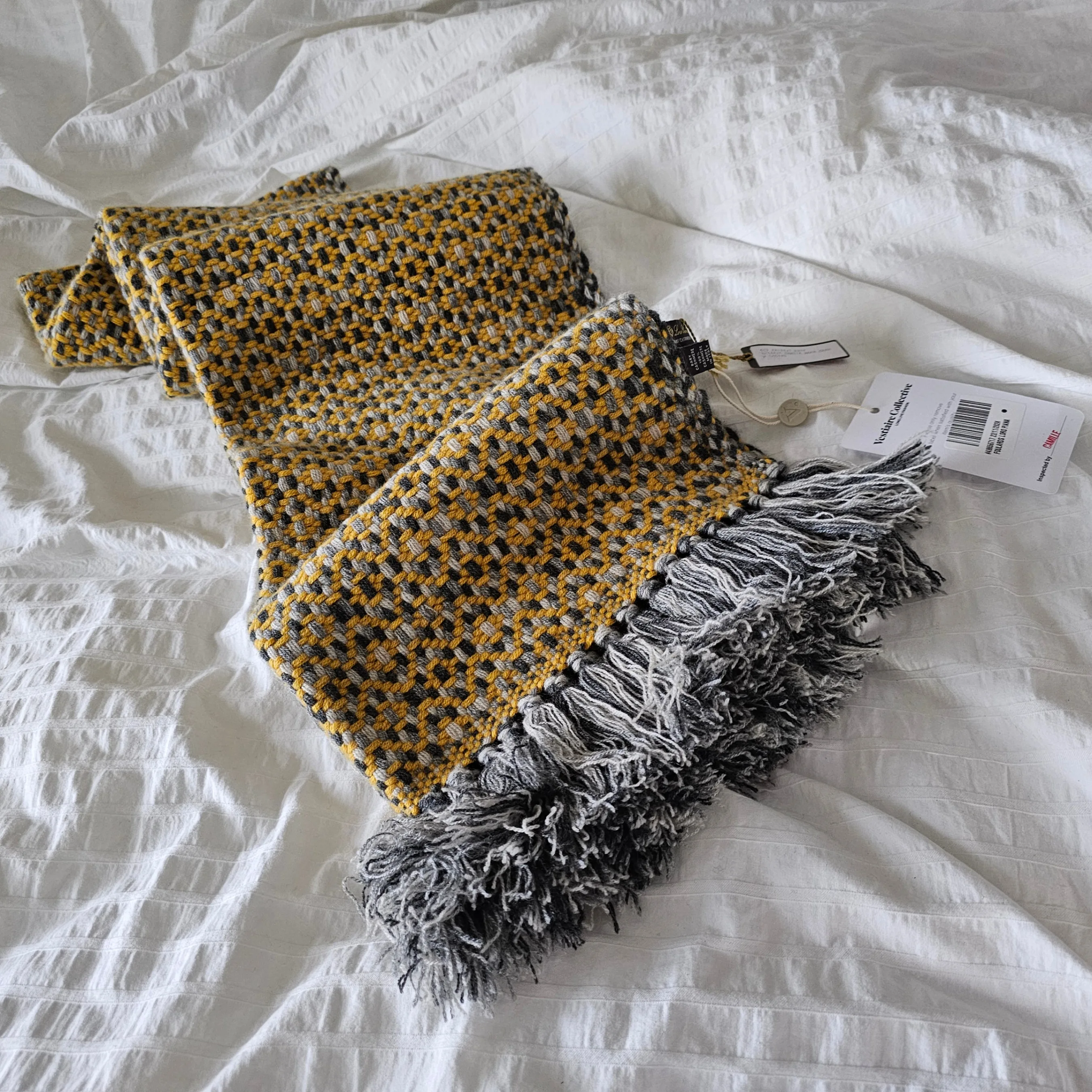 NWT Loro Piana Baby Cashmere Scarf - 190 x 46 cm - Multicolour thumbnail