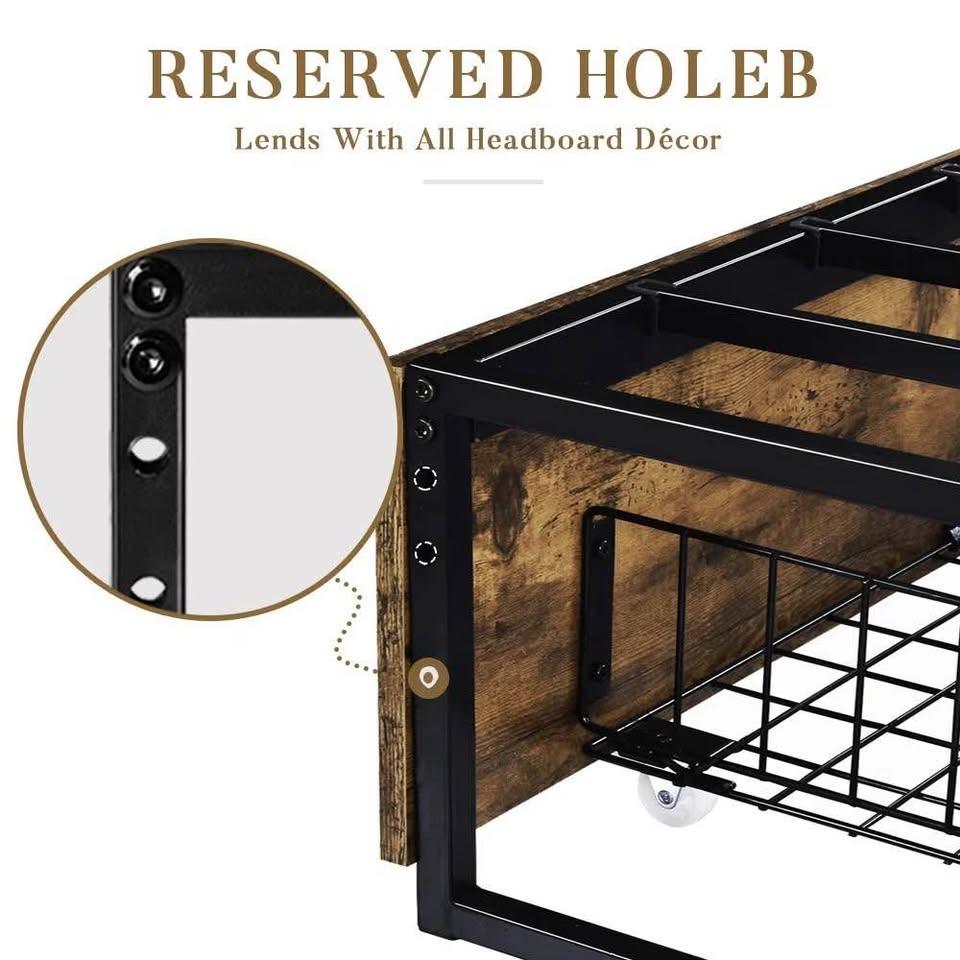 FULL size Storage Bed Frame - photo 3