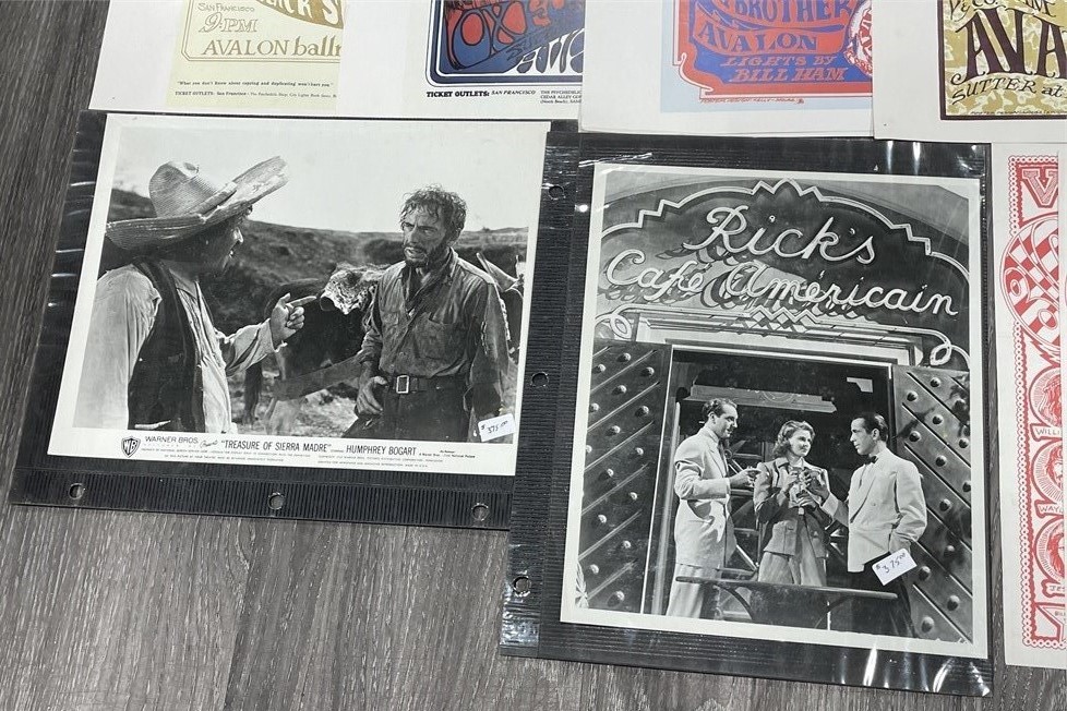 RARE Vintage Band Posters & Antique Artist Books  Lot Collection - photo 4