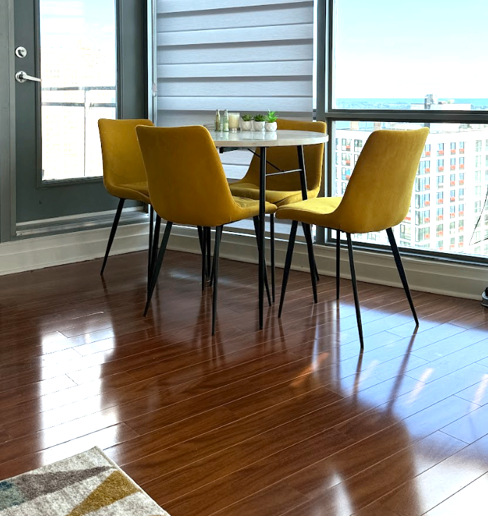 Folding Dining Table with 4 Chairs - photo 2