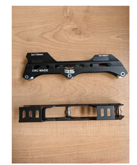Hockey, rollerblade, inline skate: Tri skate frame (100/110mm) thumbnail