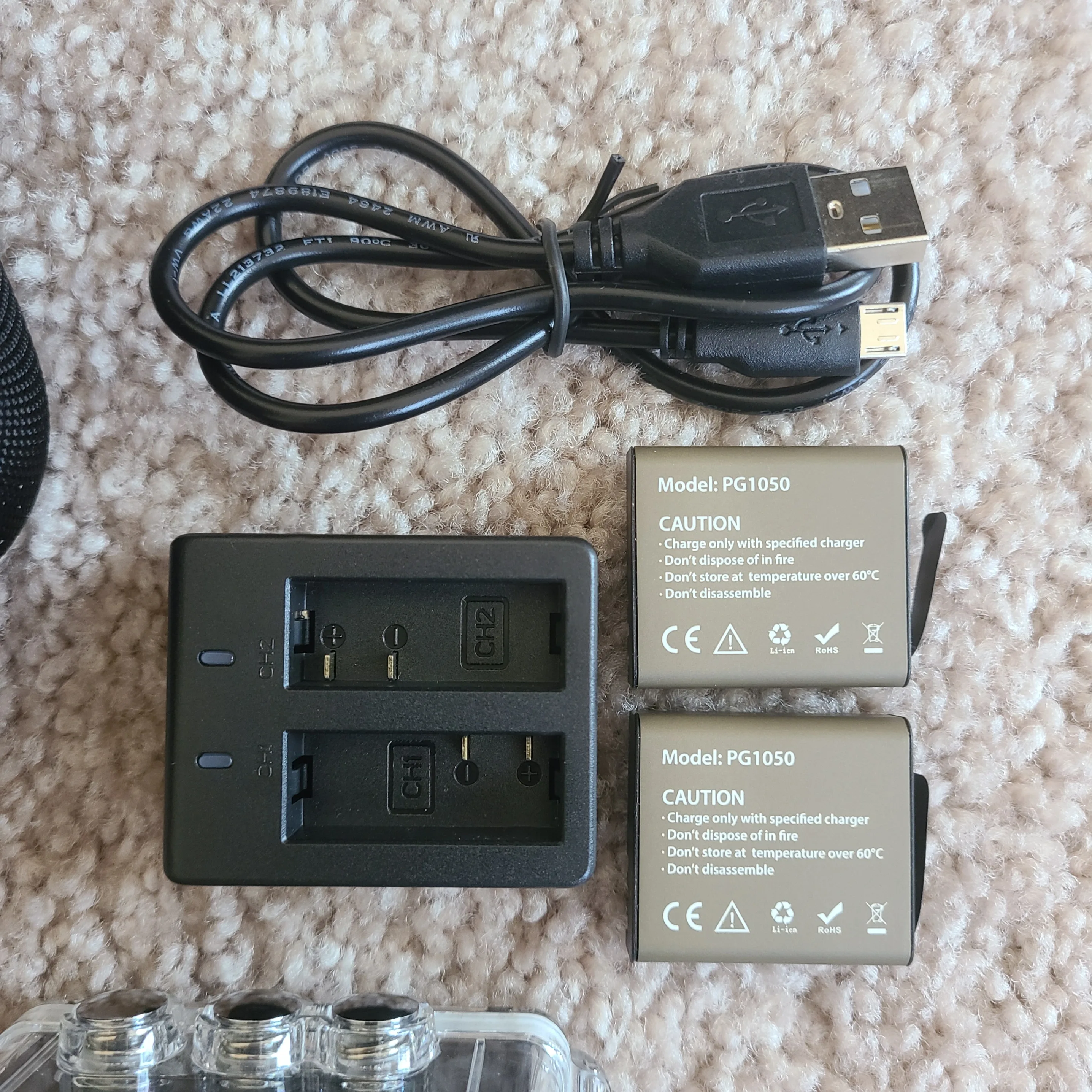 LeadEdge 4K Action Camera with full set of gears image indicator(6)