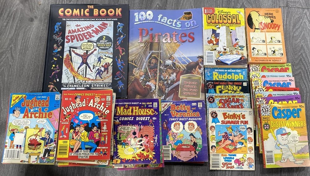 60+ Assorted Comics & Digest Books – Archie Casper Snoopy & More - photo 5