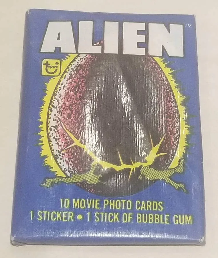 1979 Topps Alien Full Wax Box – 36 Sealed Packs Pedigree Copy image indicator(7)