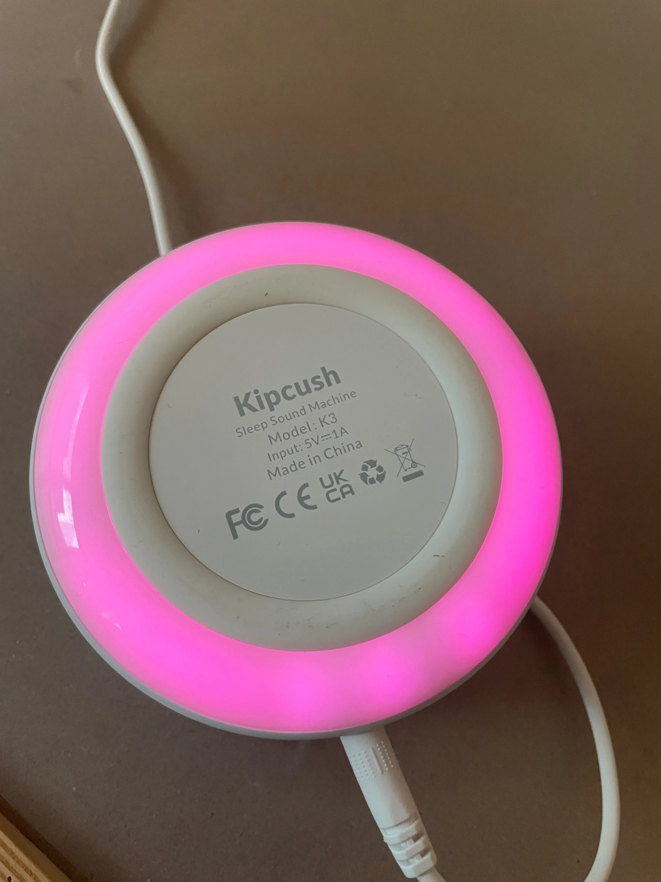 White noise machine image indicator(4)