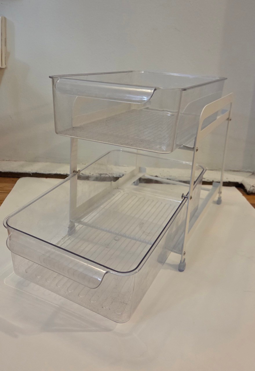 2 Tier Organizer with Storage Drawer - MOVE OUT SALE - photo 2