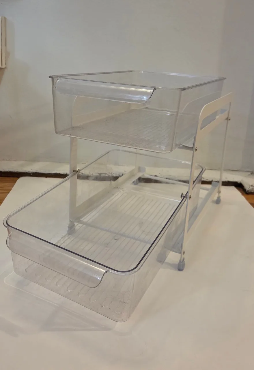 2 Tier Organizer with Storage Drawer - MOVE OUT SALE image indicator(2)