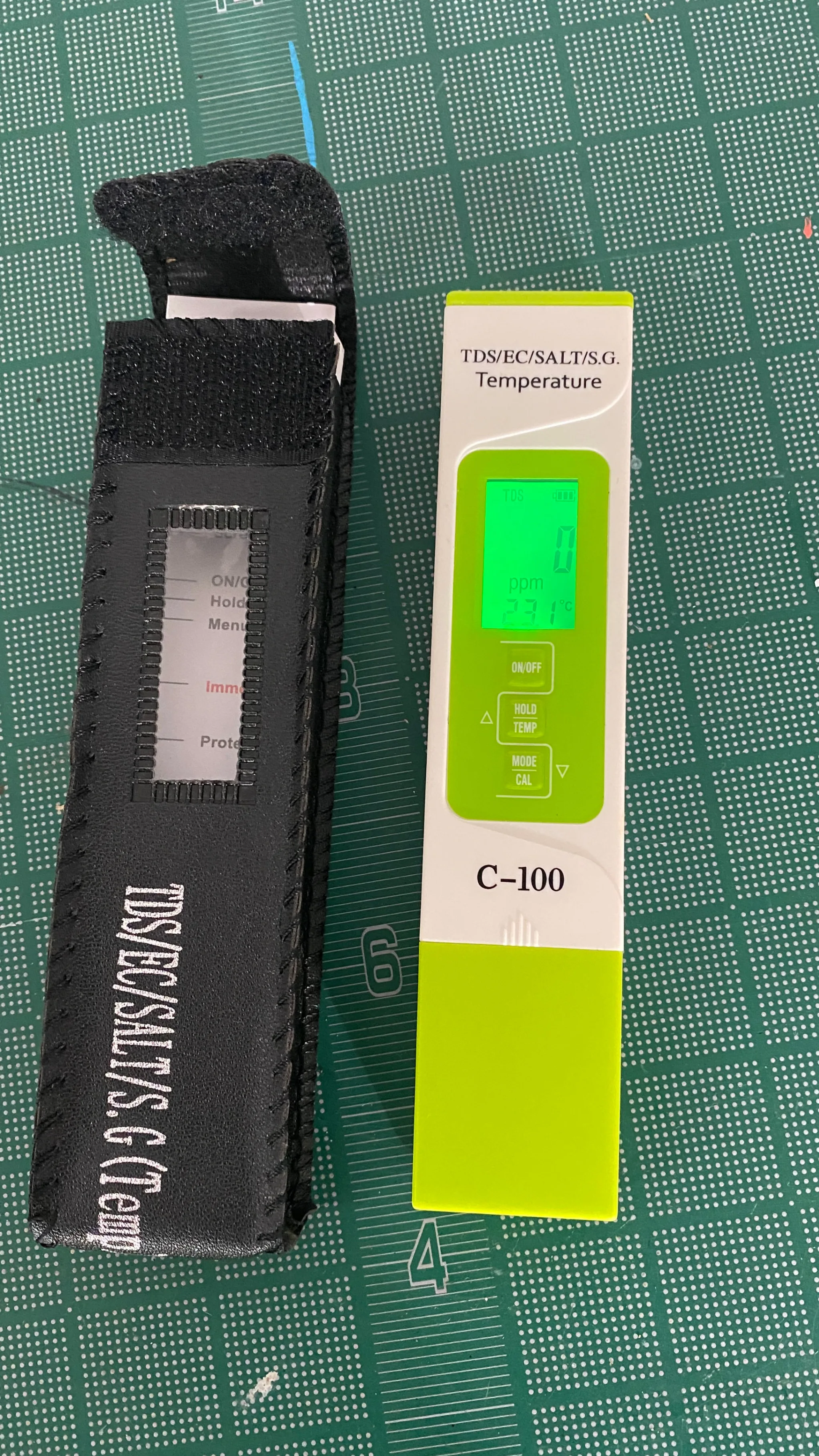 Portable water tester - 5 in 1 functions image indicator(3)