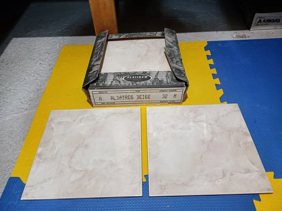 NEW UNUSED Platinum Ceramics Polished Floor Tiles image indicator(2)