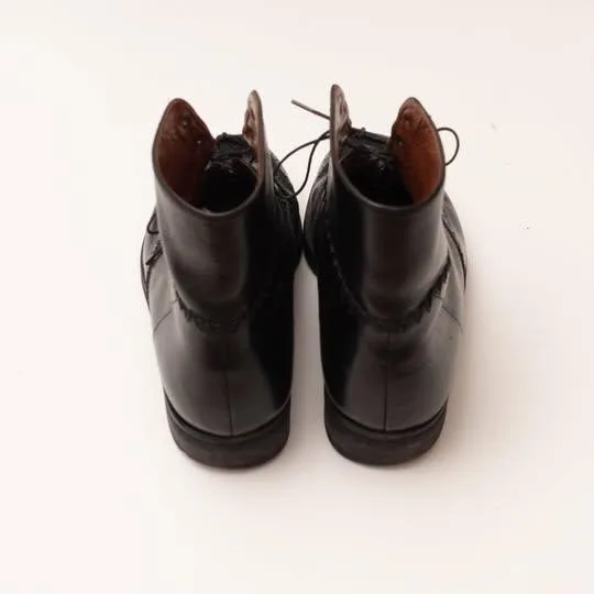 Vintage Dries Van Noten Leather Boots - Mens 9.5 image indicator(3)