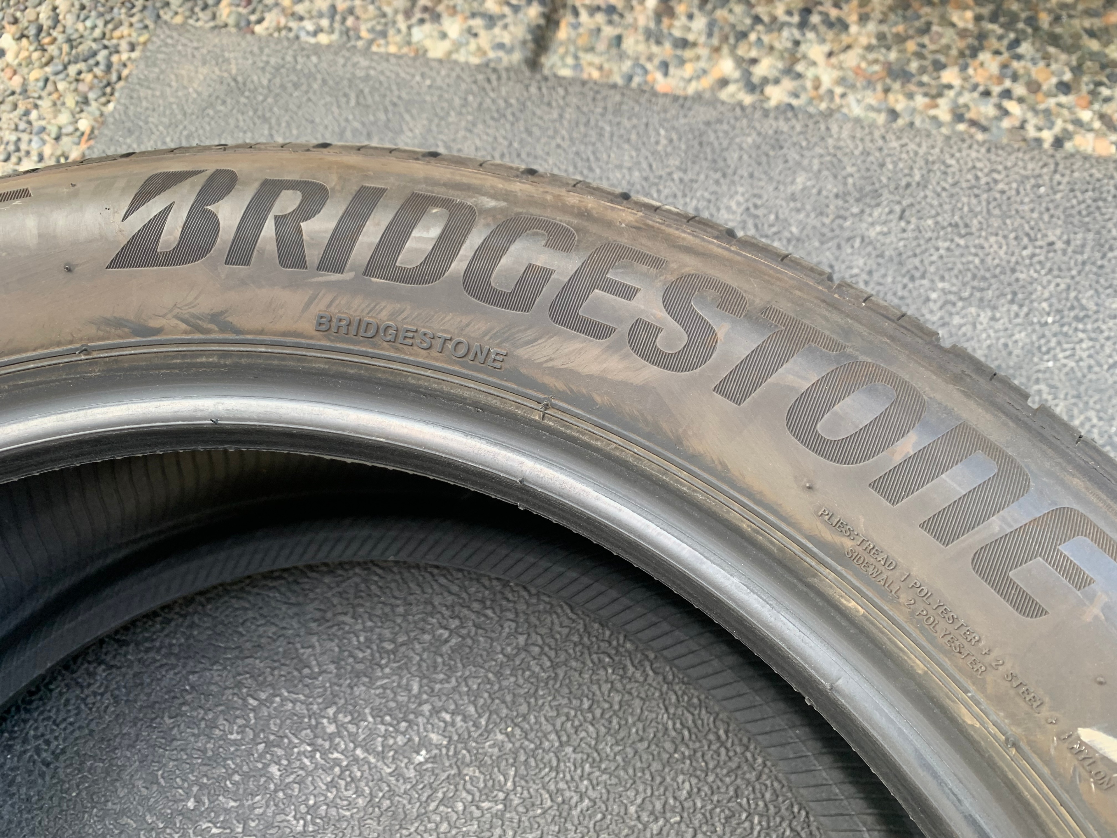 PAIR of 235/50/19 M+S Bridgestone Turanza EL450 - photo 5