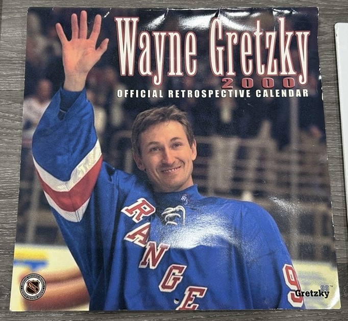 Bobby Orr Scrapbook Collection Wayne Gretzky Calendar Golf Print - photo 3
