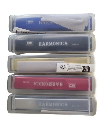 24-Hole Harmonica for Beginners – Brand New thumbnail