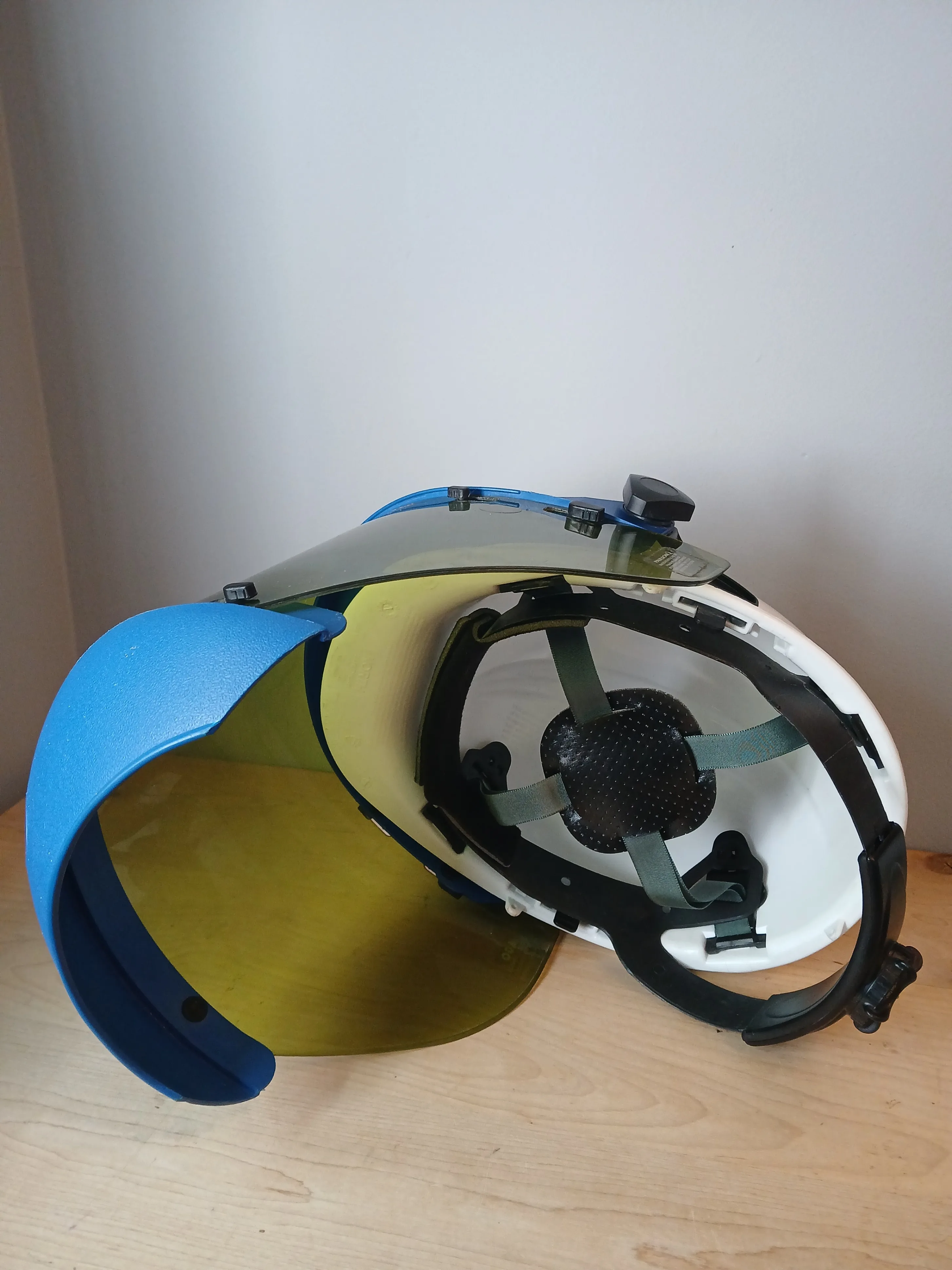 SHIELD CRACKED Hard Hat + Arc Face Shield – Paulson & North image indicator(3)