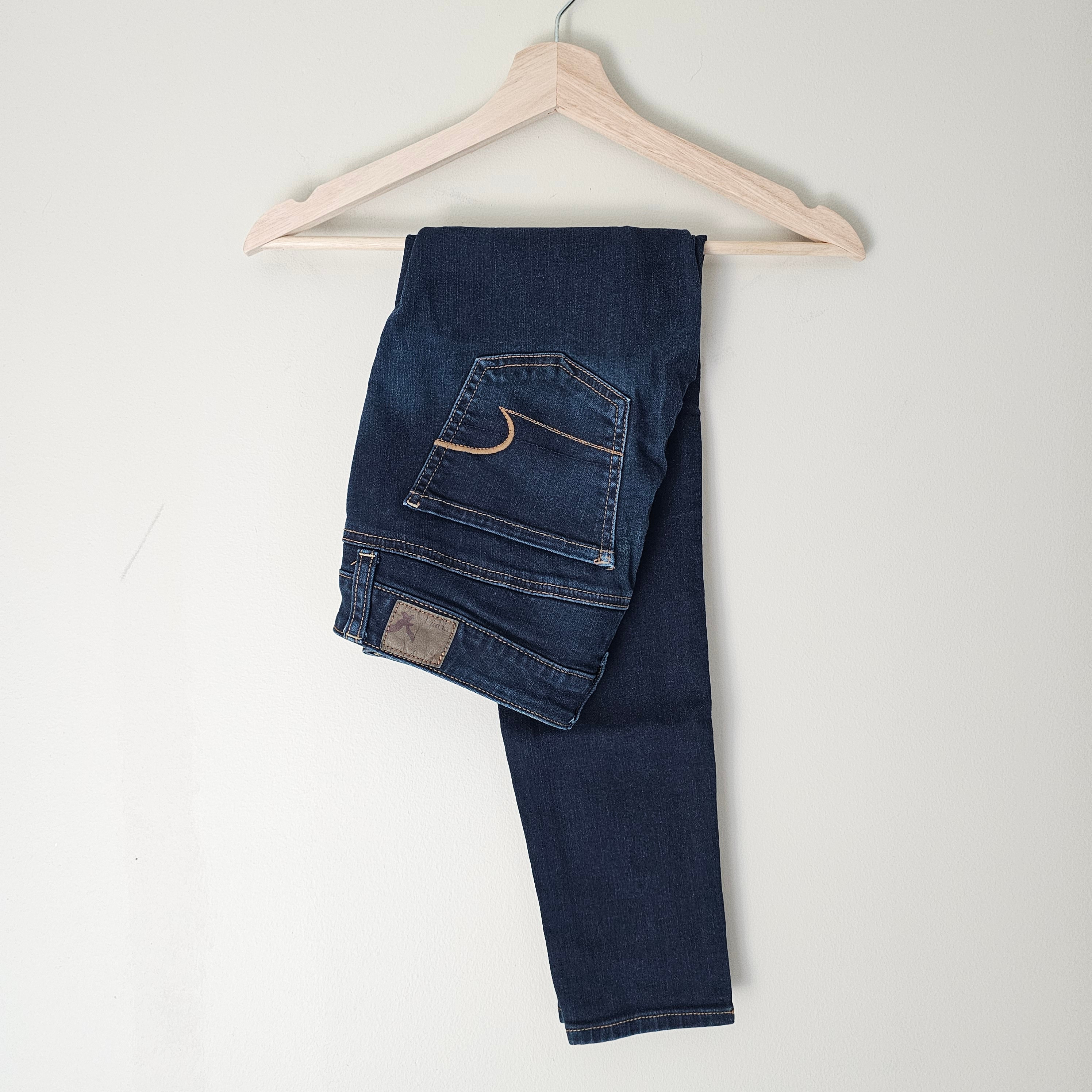 American Eagle Jeggings - 2014 - Dark Wash - Sz 0 Short