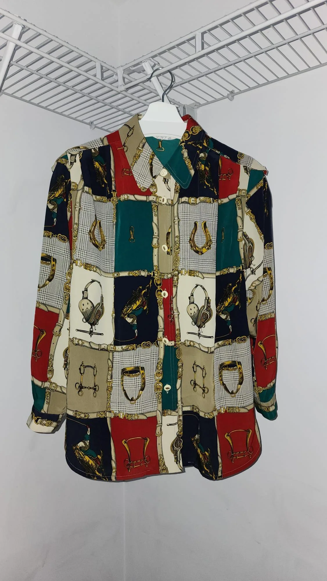 Charming - Button Up Shirt - Free Size (sizing in description) thumbnail